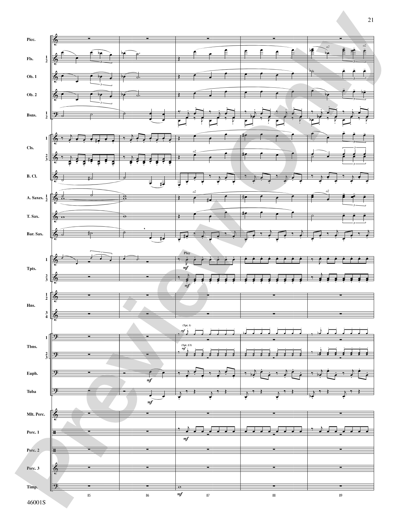 Rise of the Silver City: Concert Band Conductor Score & Parts
