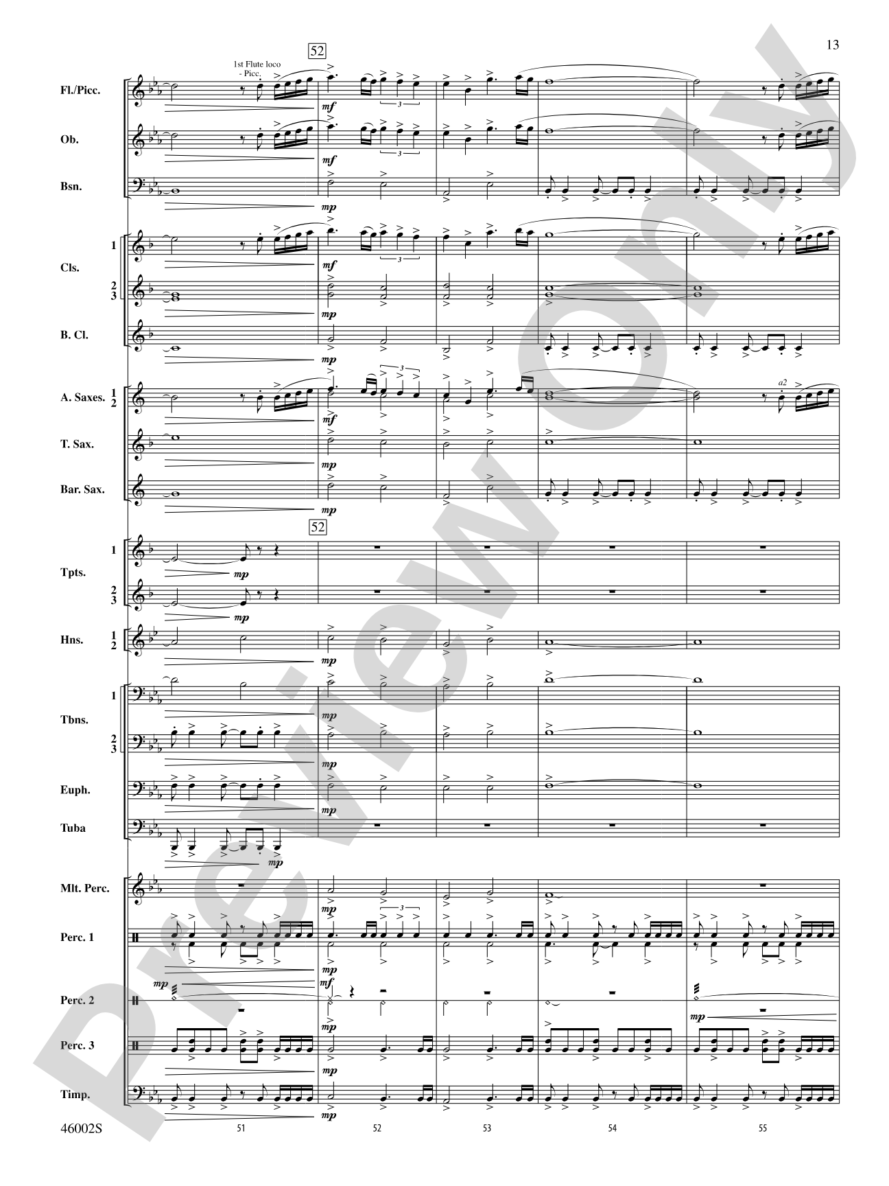 Einherjar: Concert Band Conductor Score & Parts