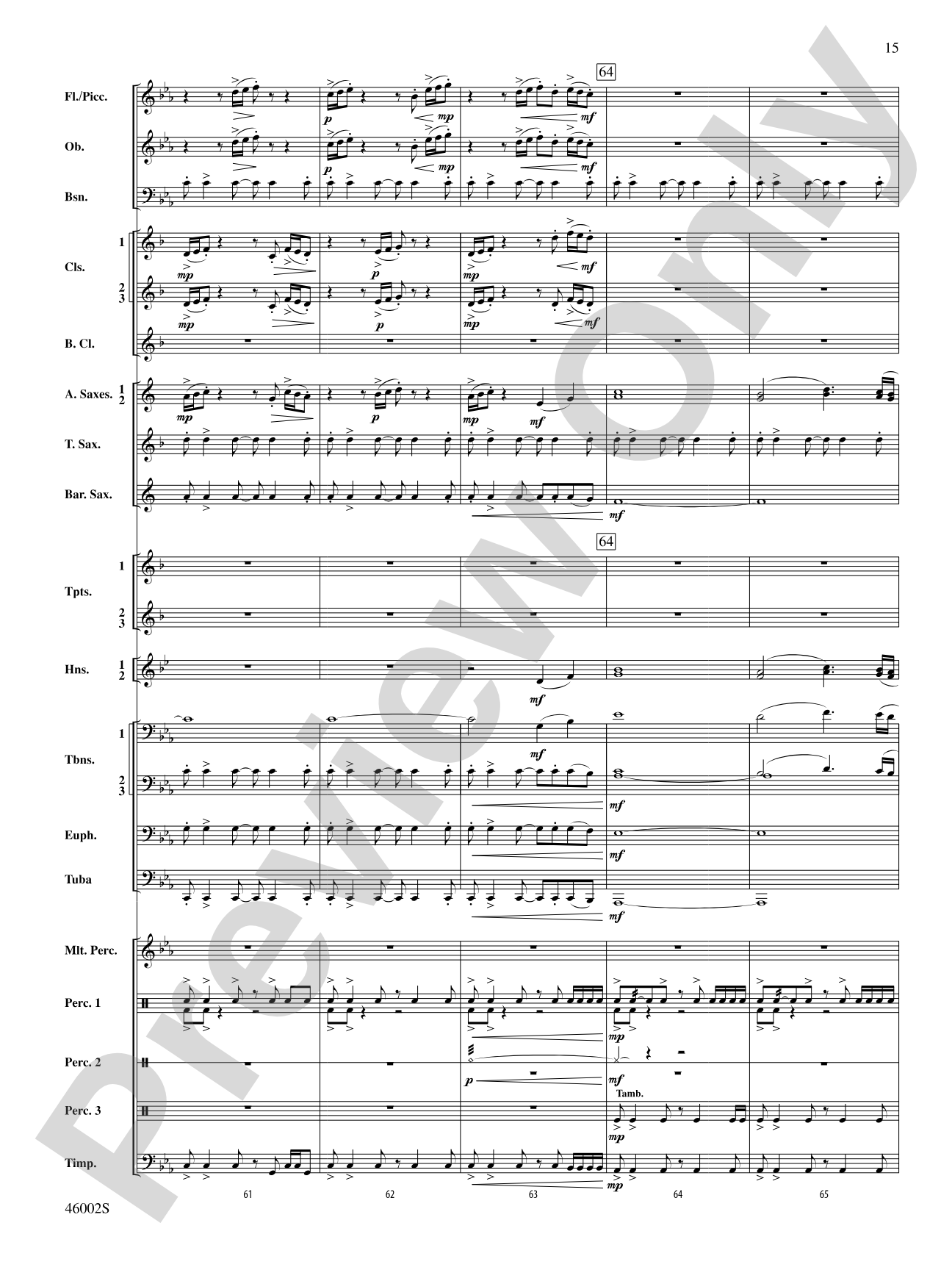 Einherjar: Concert Band Conductor Score & Parts