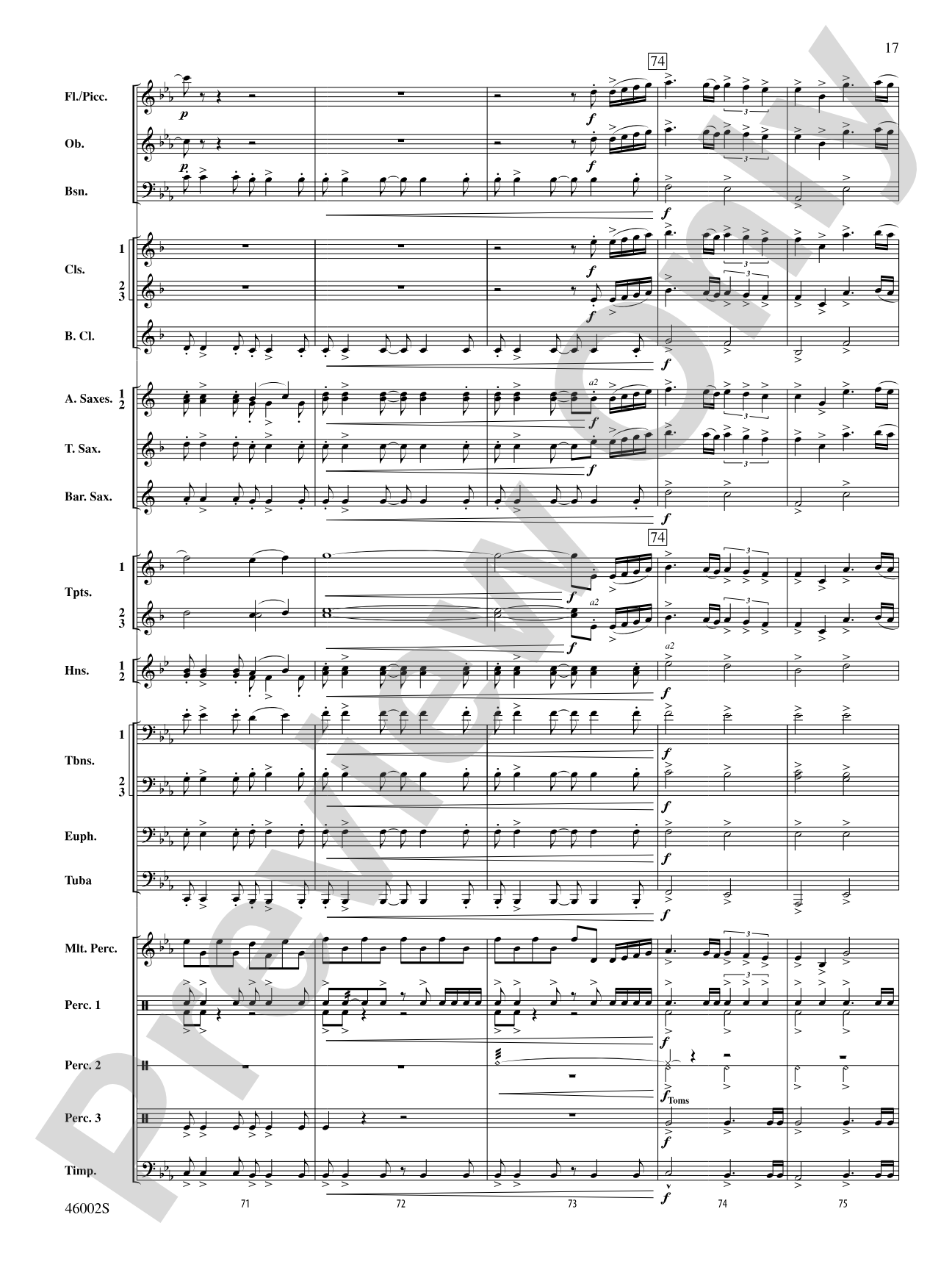 Einherjar: Concert Band Conductor Score & Parts