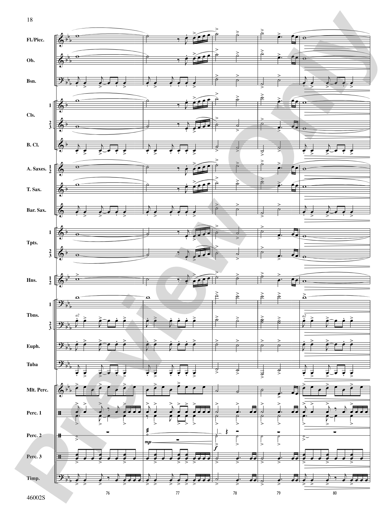 Einherjar: Concert Band Conductor Score & Parts