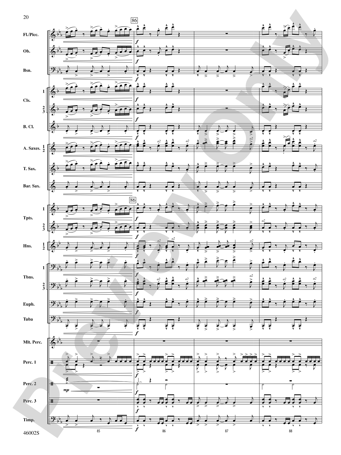 Einherjar: Concert Band Conductor Score & Parts