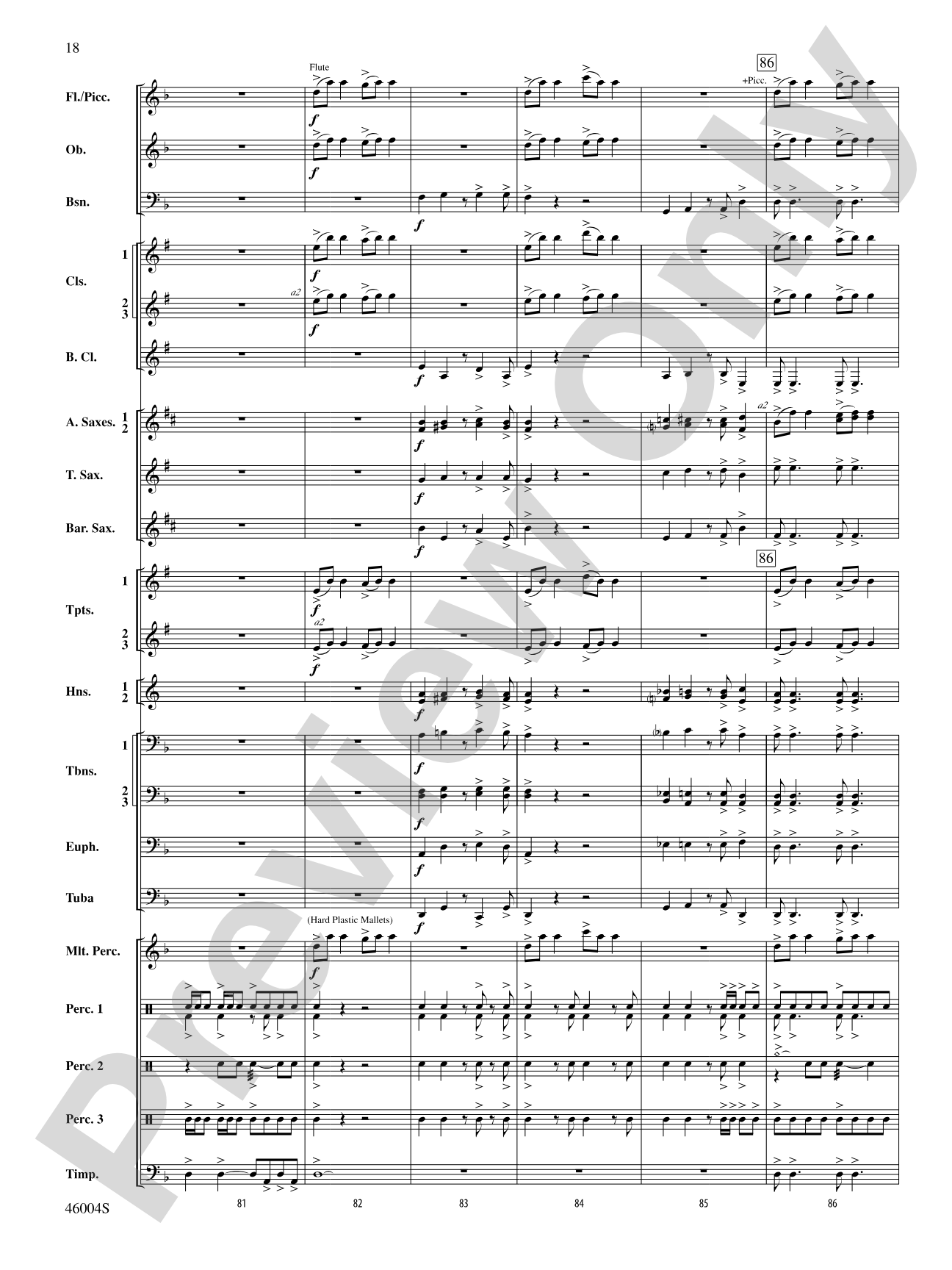 Standing Stones: Concert Band Conductor Score & Parts