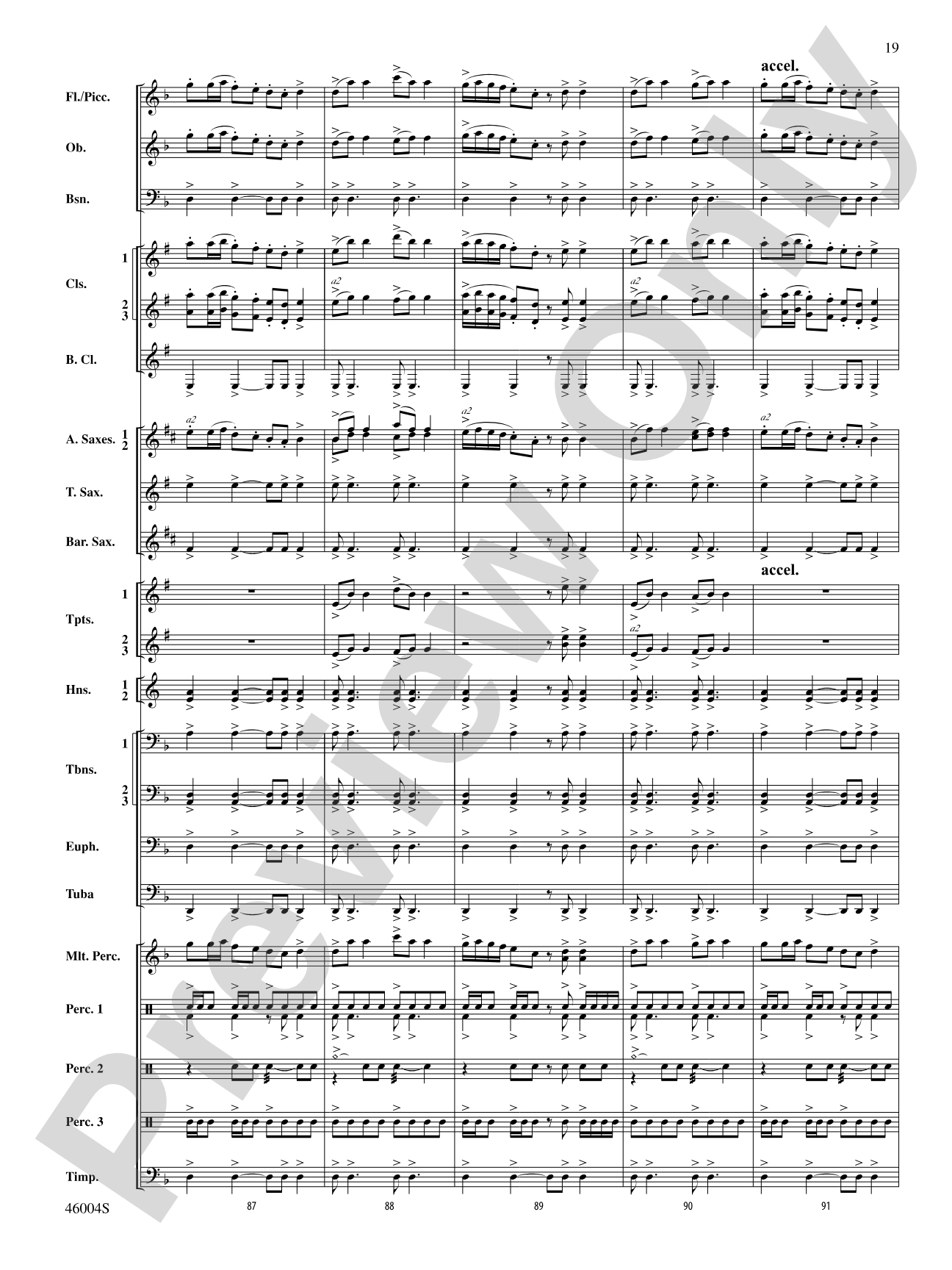 Standing Stones: Concert Band Conductor Score & Parts