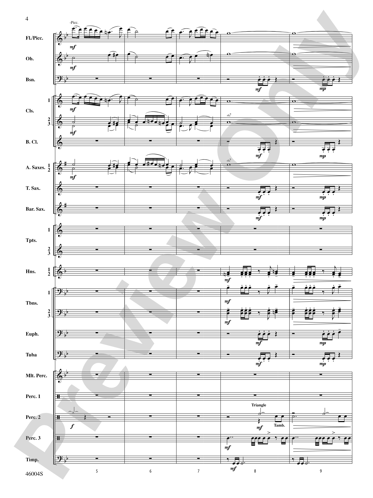 Standing Stones: Concert Band Conductor Score & Parts