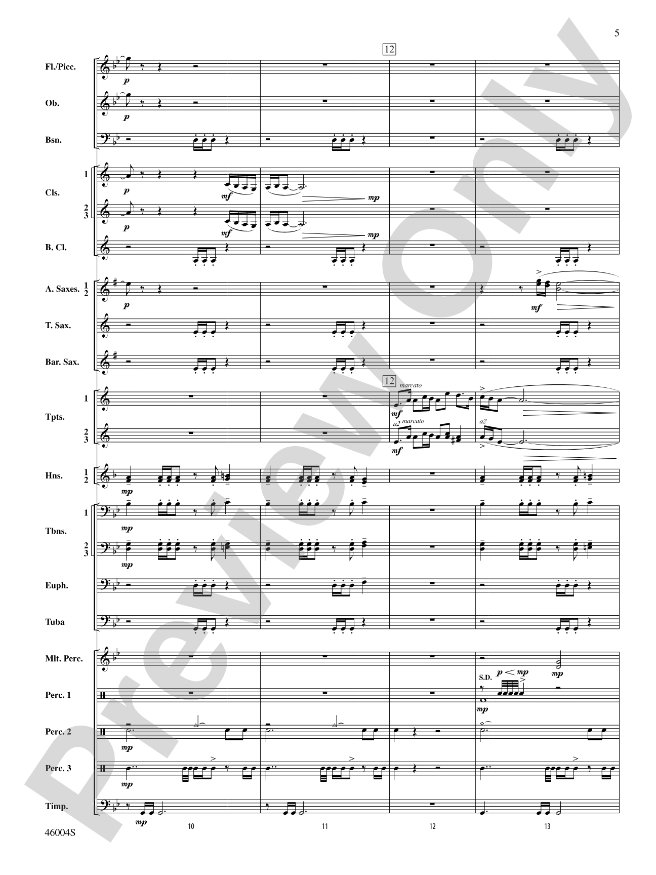 Standing Stones: Concert Band Conductor Score & Parts