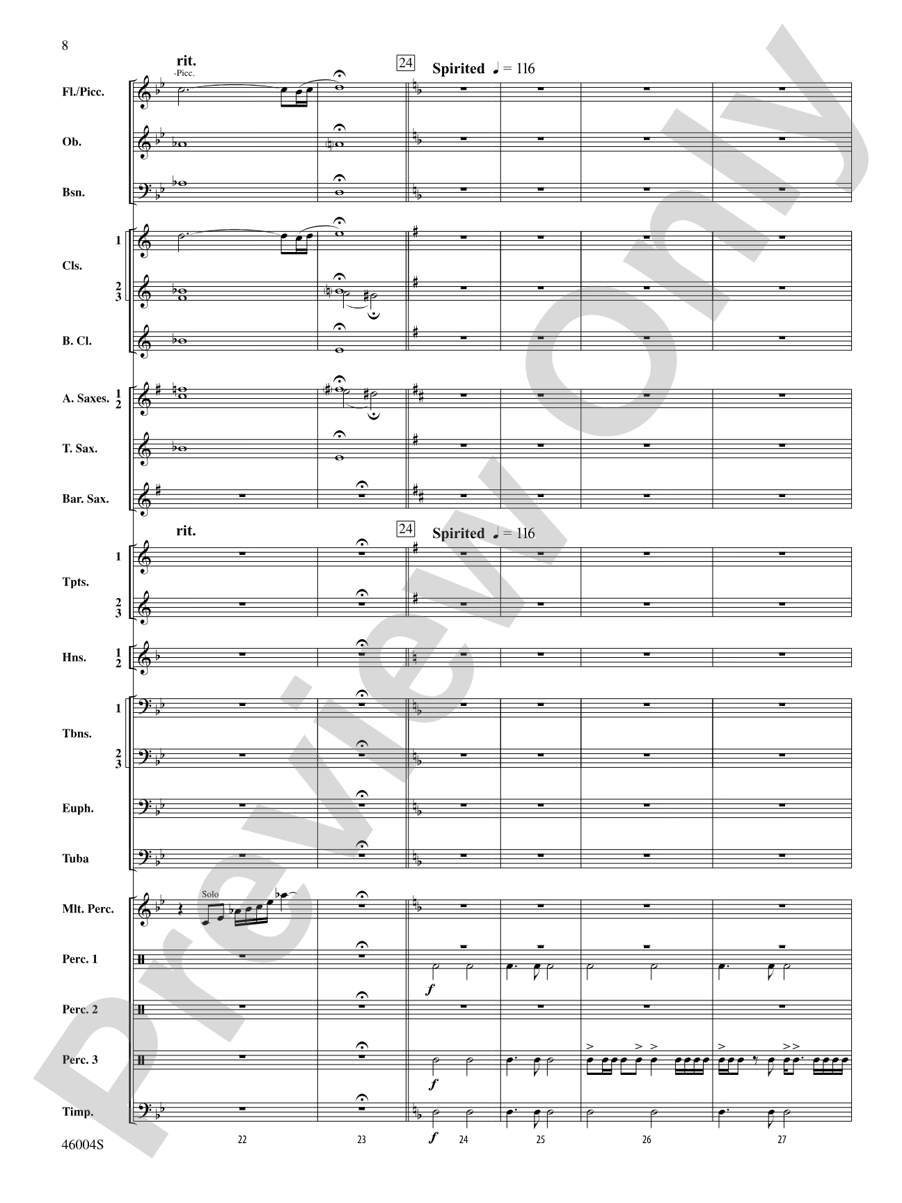 Standing Stones: Concert Band Conductor Score & Parts