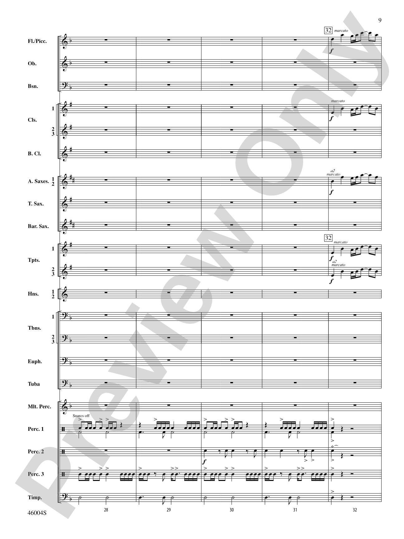 Standing Stones: Concert Band Conductor Score & Parts