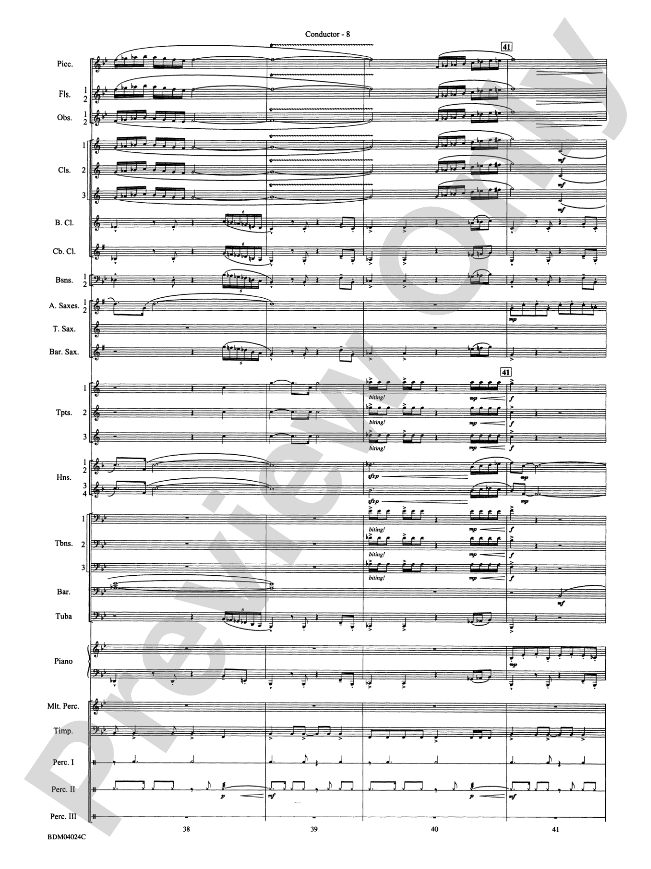Ithaca (from The Odyssey (Symphony No. 2)): Concert Band Conductor Score & Parts