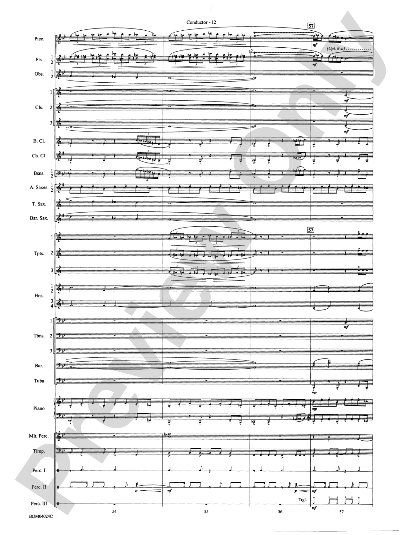 Ithaca (from The Odyssey (Symphony No. 2)): Concert Band Conductor Score & Parts