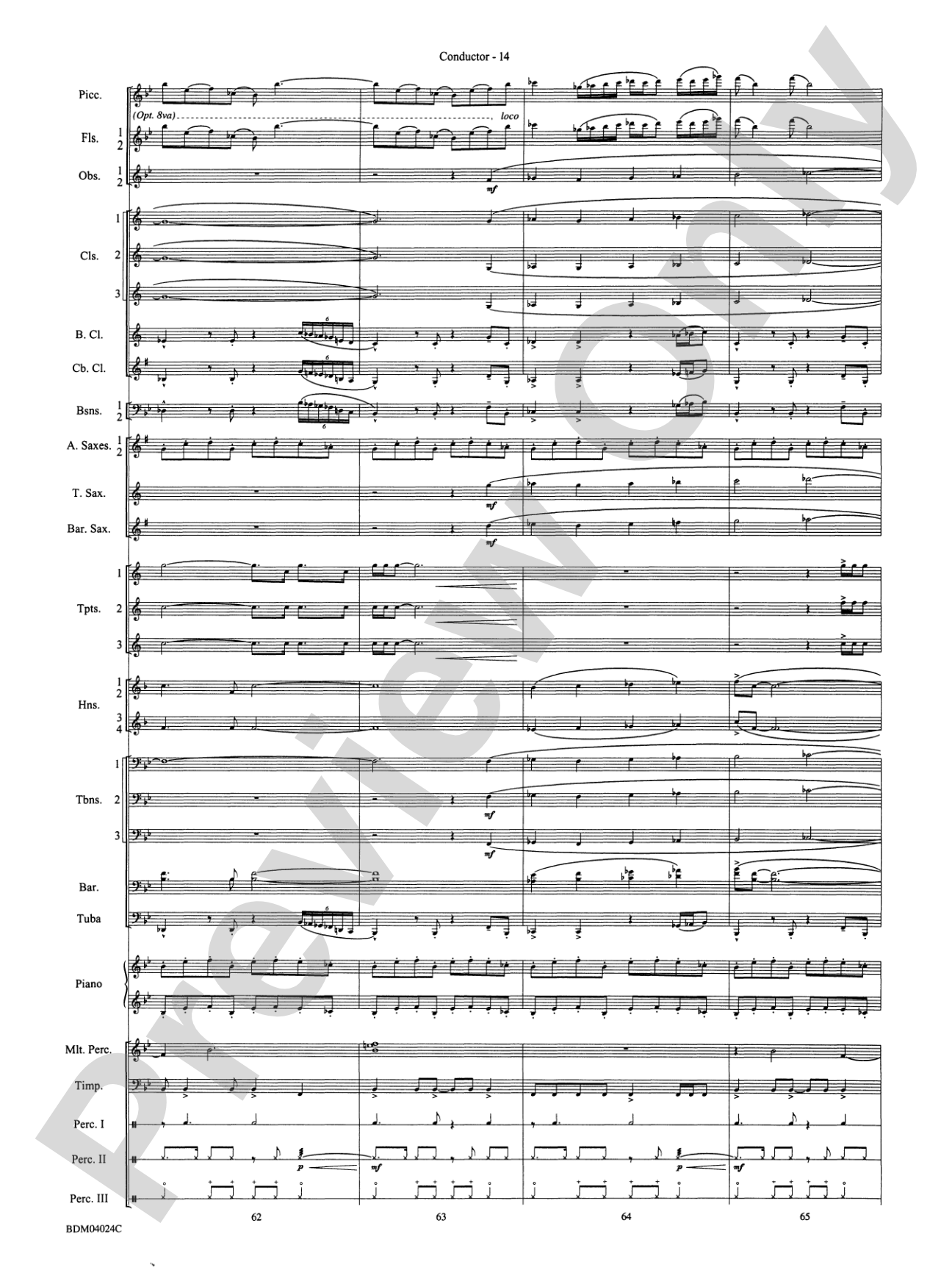 Ithaca (from The Odyssey (Symphony No. 2)): Concert Band Conductor Score & Parts