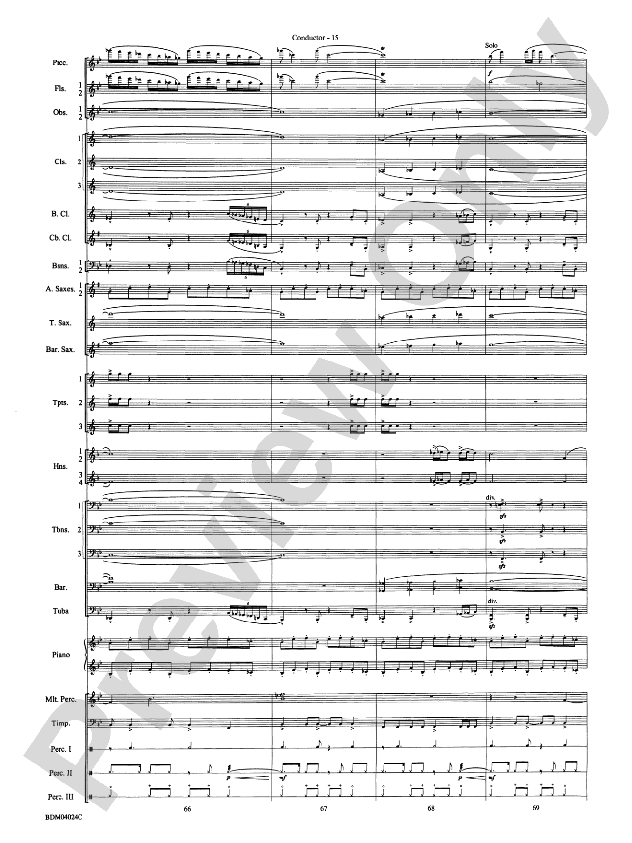 Ithaca (from The Odyssey (Symphony No. 2)): Concert Band Conductor Score & Parts