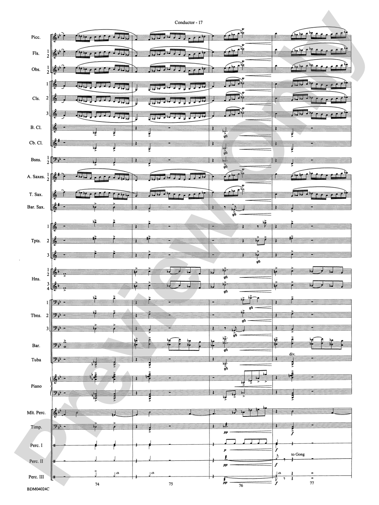 Ithaca (from The Odyssey (Symphony No. 2)): Concert Band Conductor Score & Parts