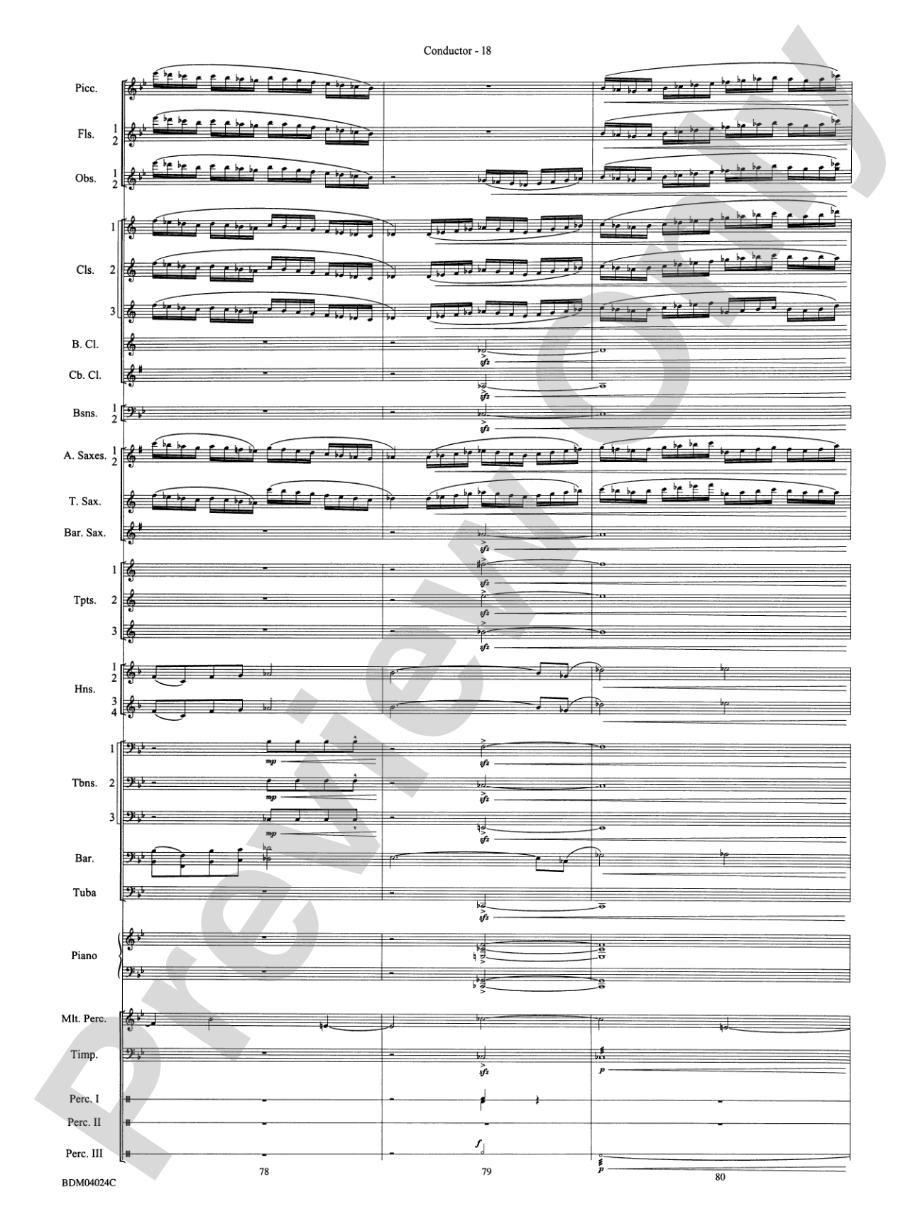 Ithaca (from The Odyssey (Symphony No. 2)): Concert Band Conductor Score & Parts