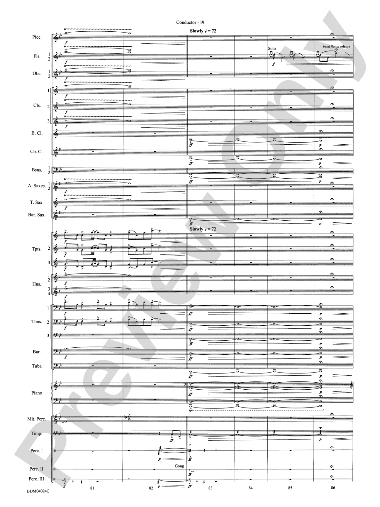 Ithaca (from The Odyssey (Symphony No. 2)): Concert Band Conductor Score & Parts