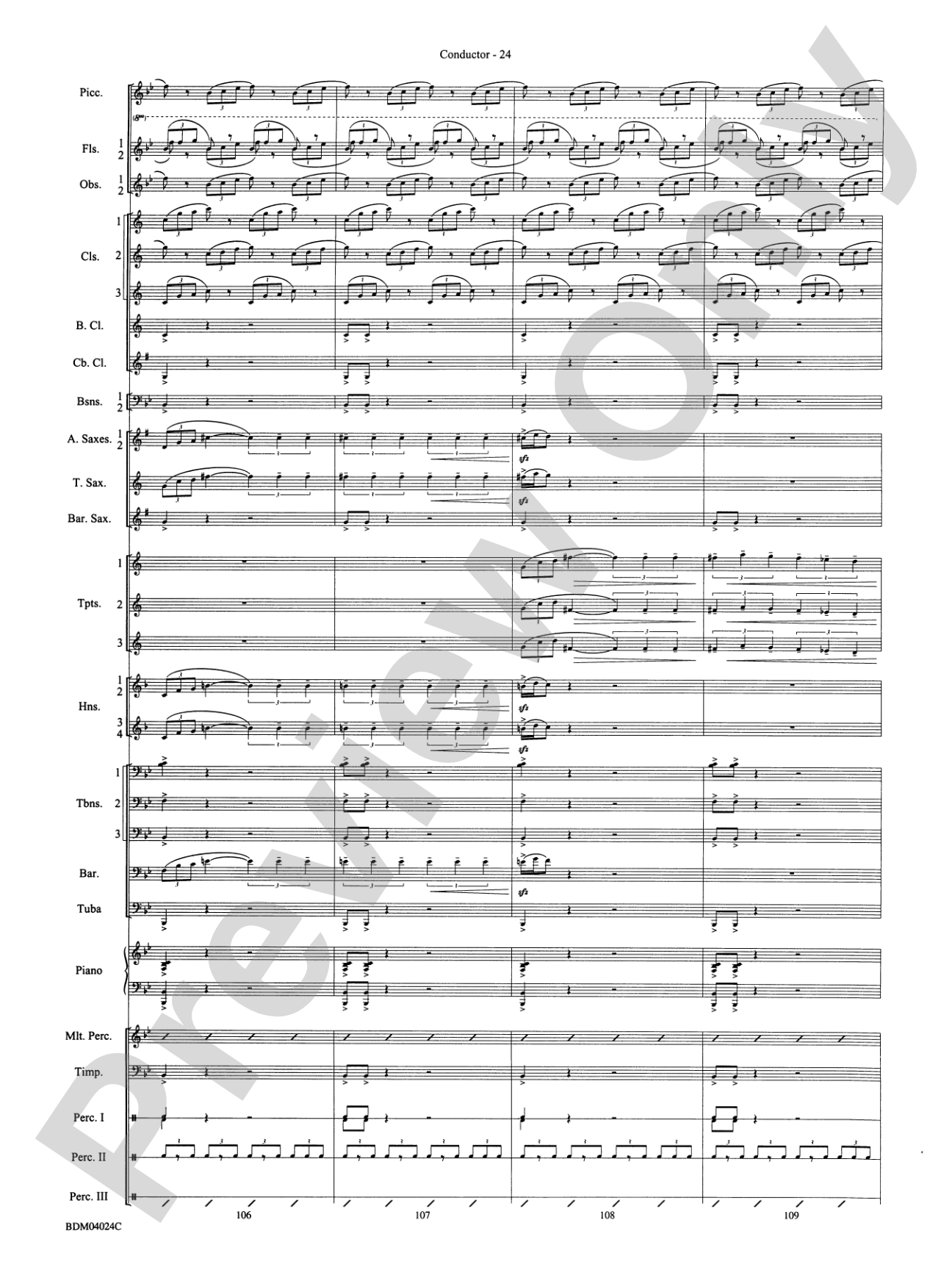 Ithaca (from The Odyssey (Symphony No. 2)): Concert Band Conductor Score & Parts