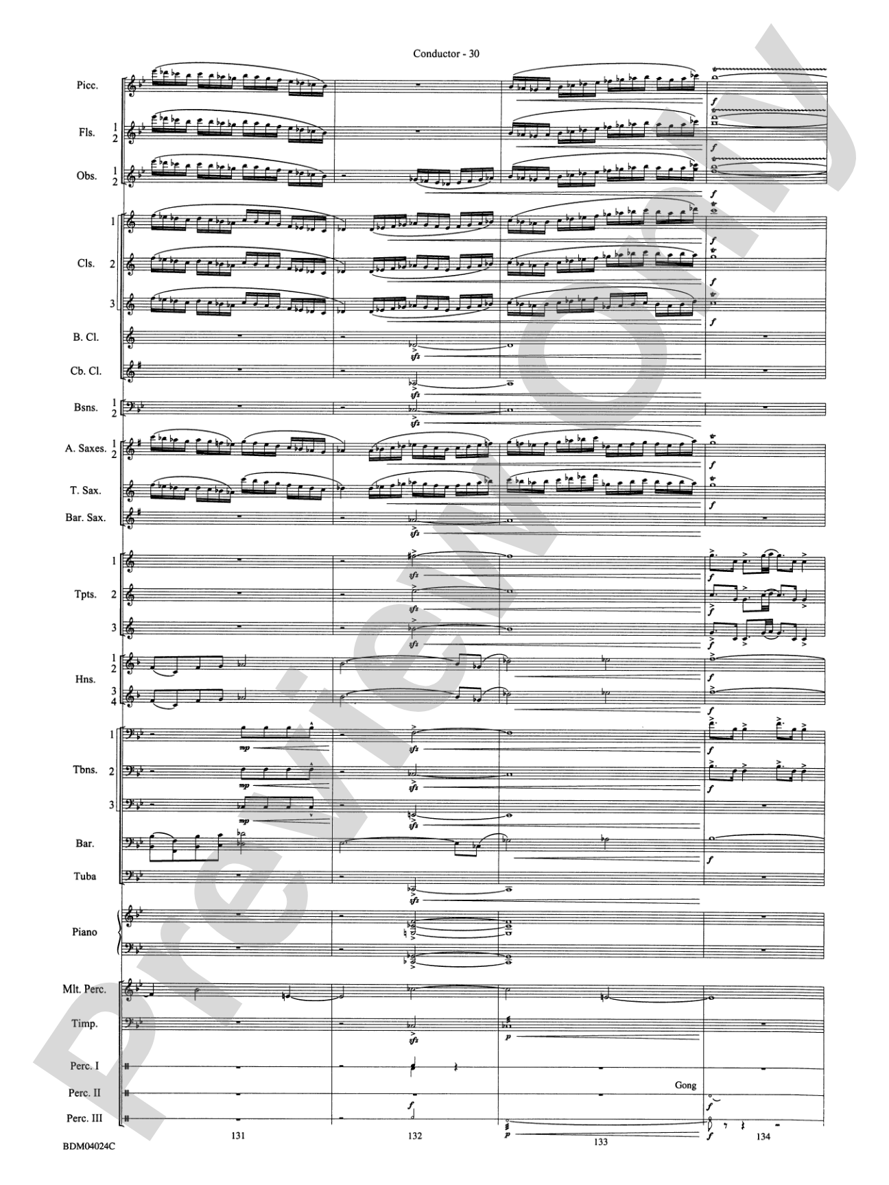 Ithaca (from The Odyssey (Symphony No. 2)): Concert Band Conductor Score & Parts