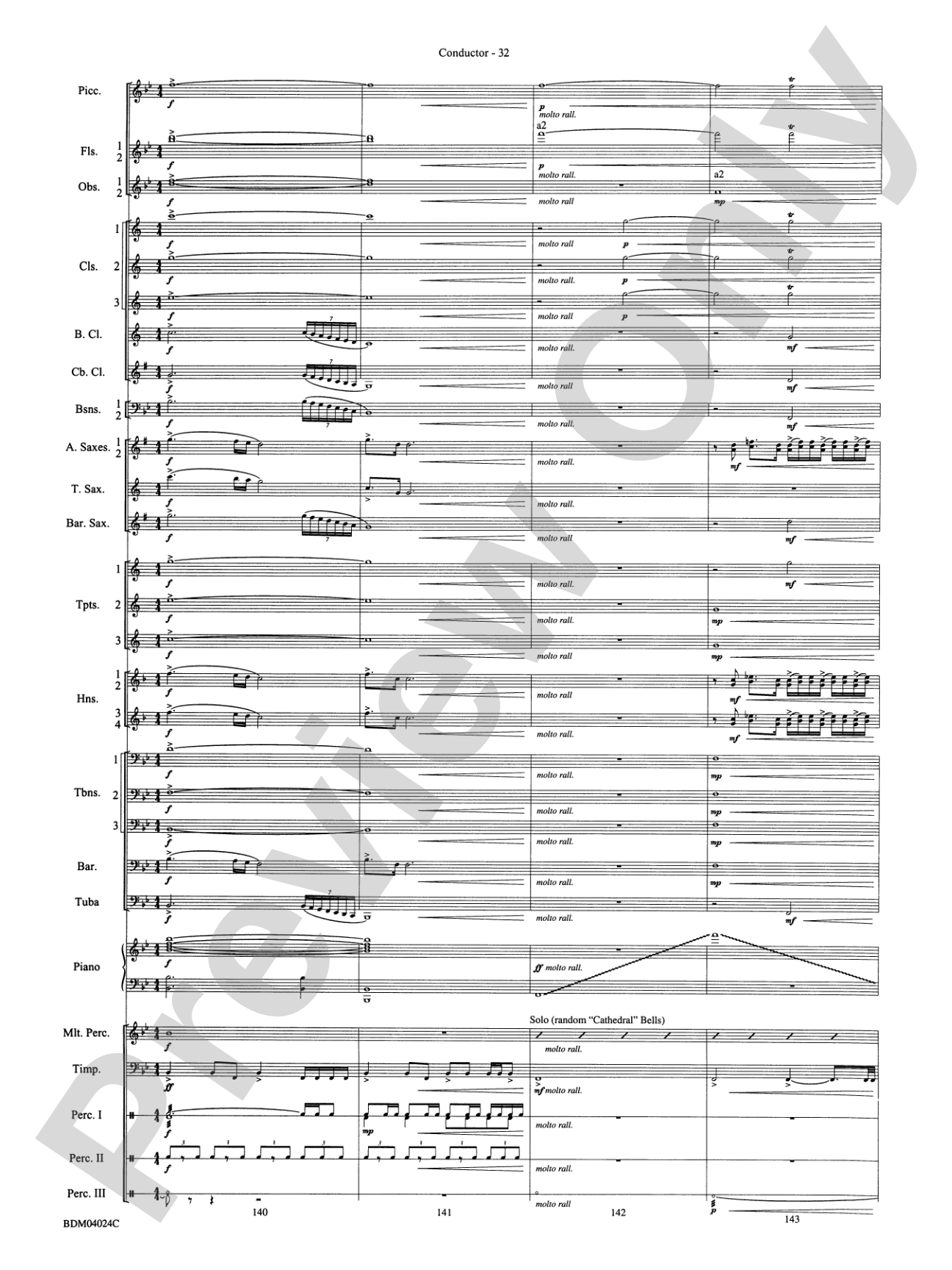 Ithaca (from The Odyssey (Symphony No. 2)): Concert Band Conductor Score & Parts