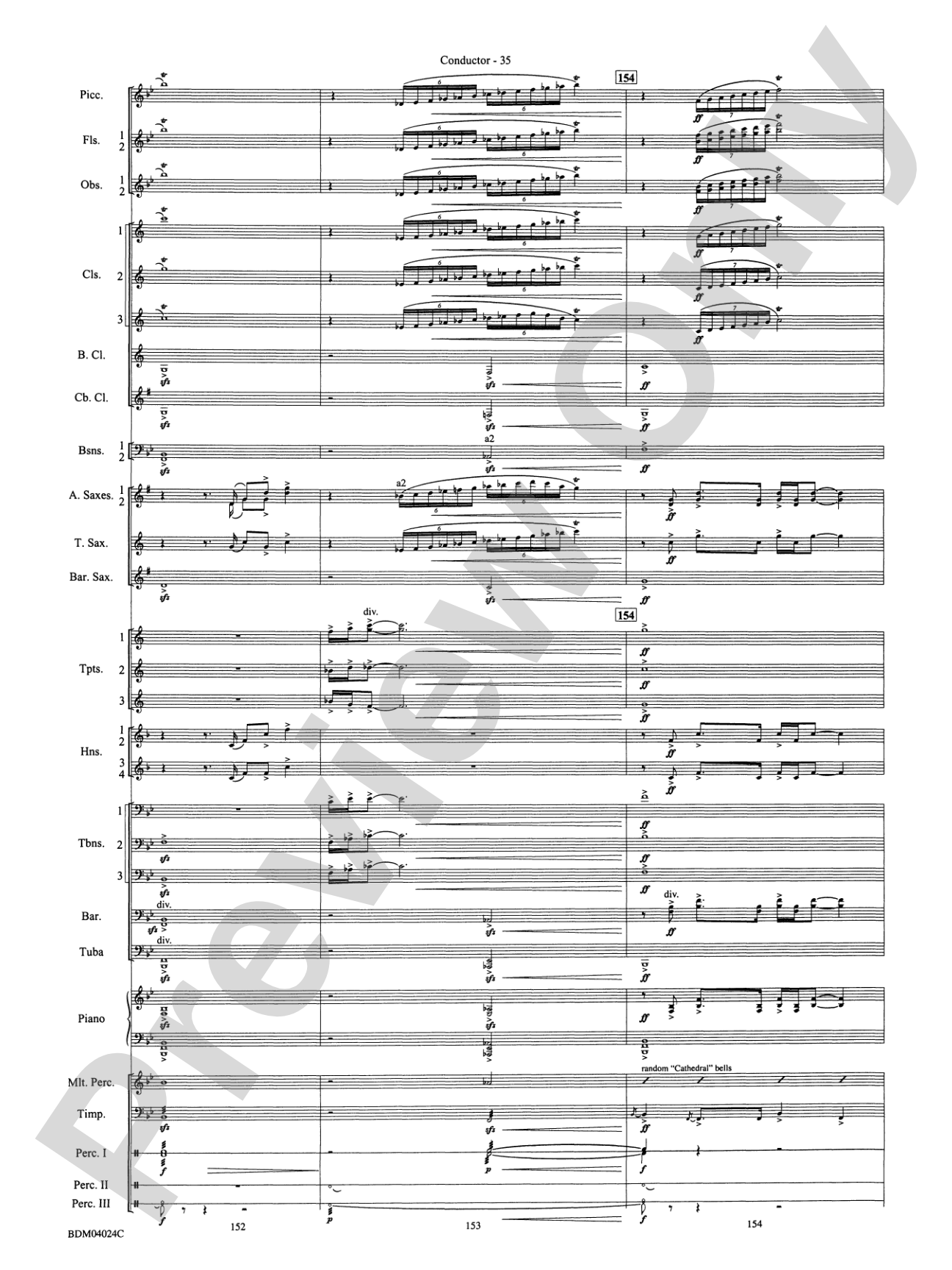 Ithaca (from The Odyssey (Symphony No. 2)): Concert Band Conductor Score & Parts