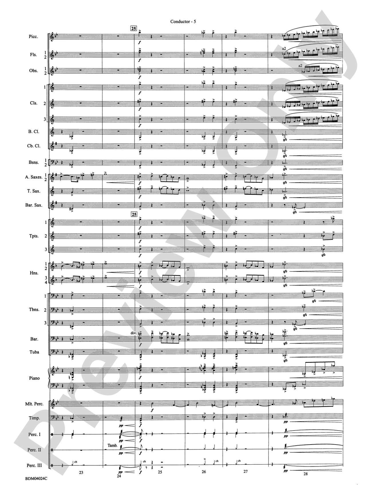Ithaca (from The Odyssey (Symphony No. 2)): Concert Band Conductor Score & Parts