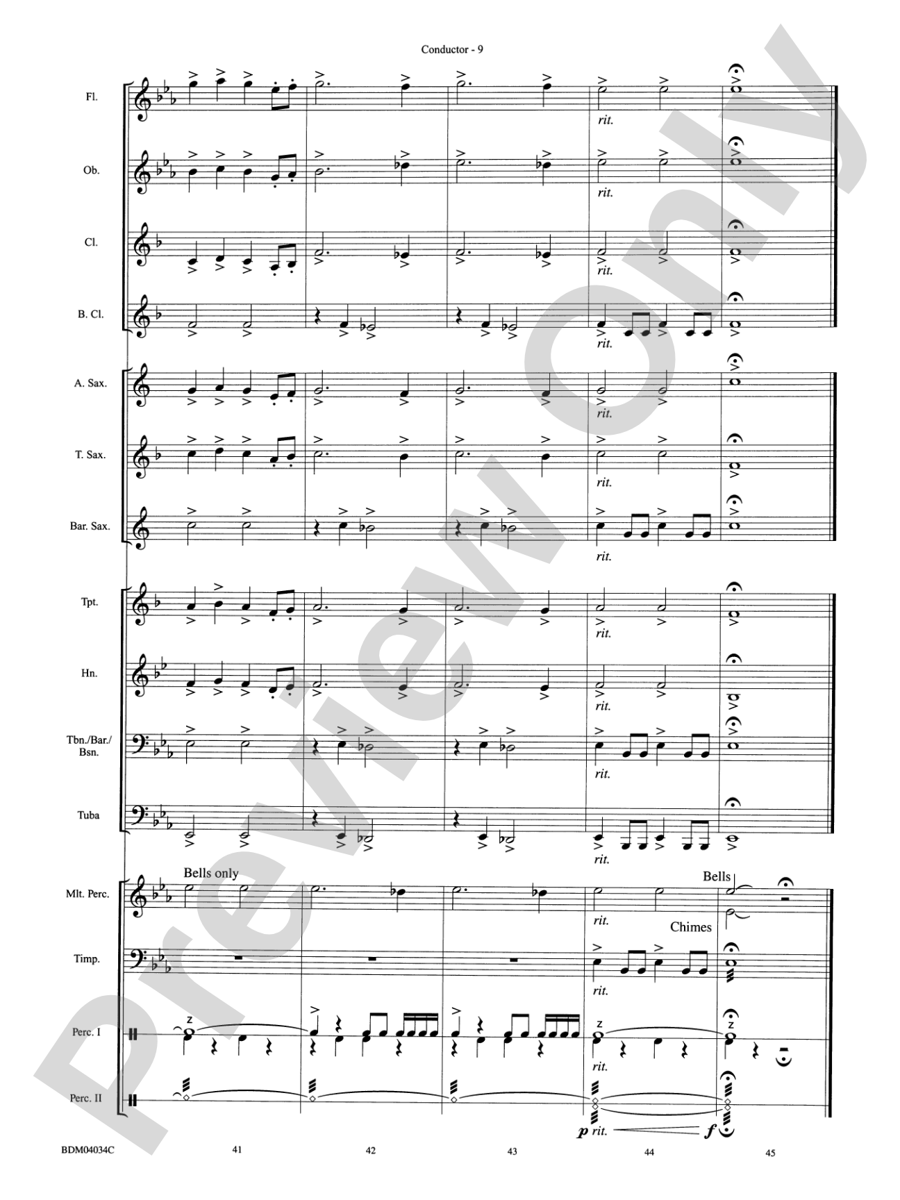 America: Sweet Land of Liberty: Concert Band Conductor Score & Parts