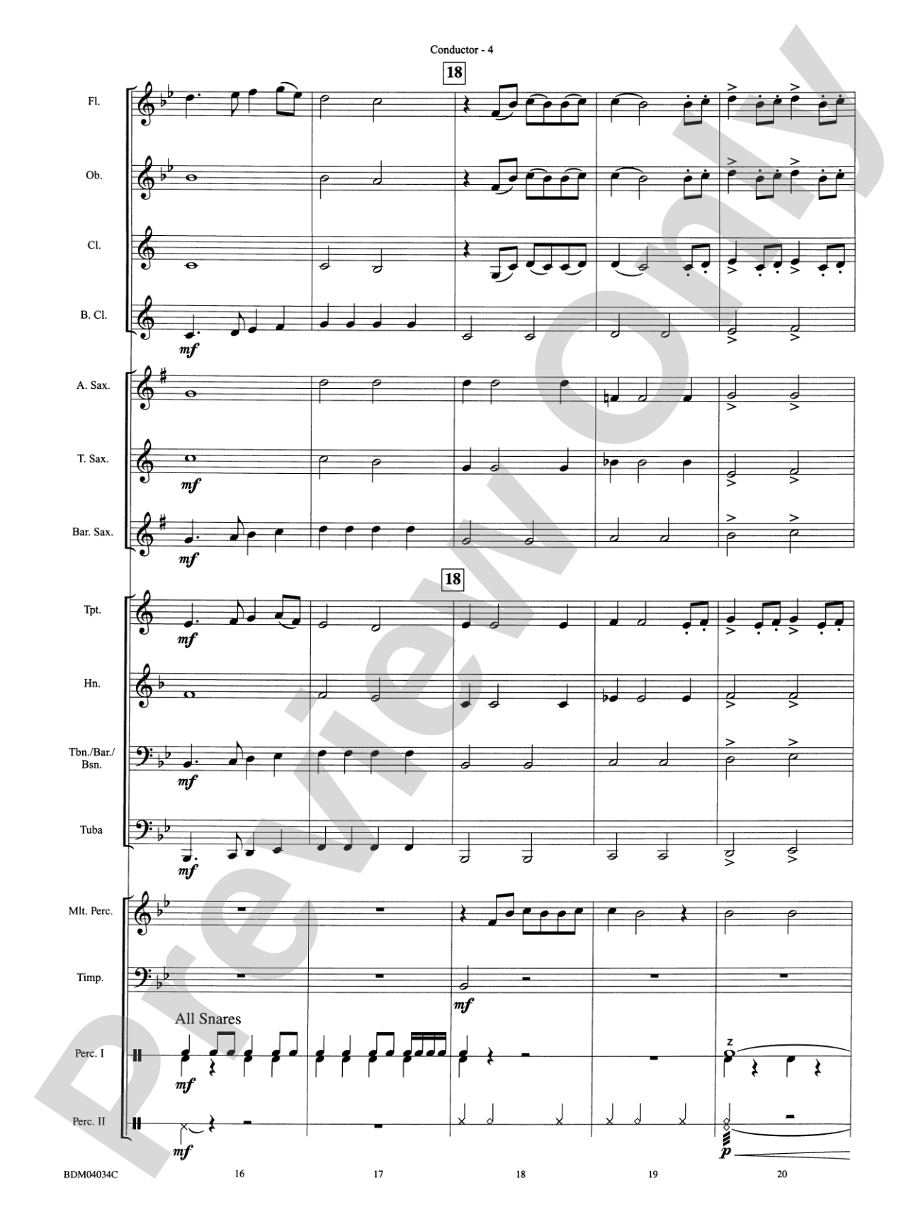 America: Sweet Land of Liberty: Concert Band Conductor Score & Parts