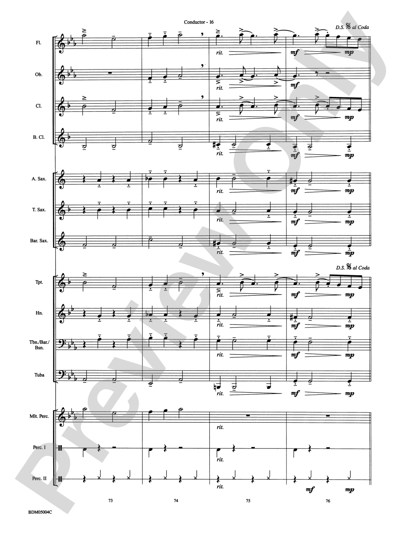 Russian Folk Dance: Concert Band Conductor Score & Parts
