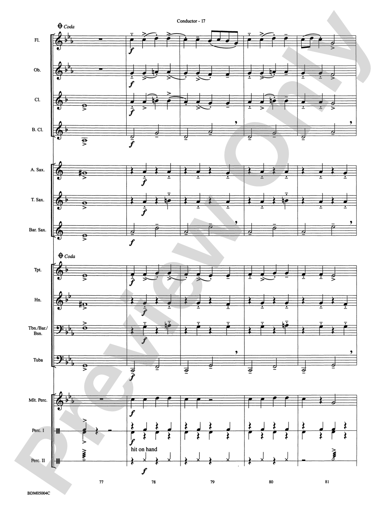 Russian Folk Dance: Concert Band Conductor Score & Parts