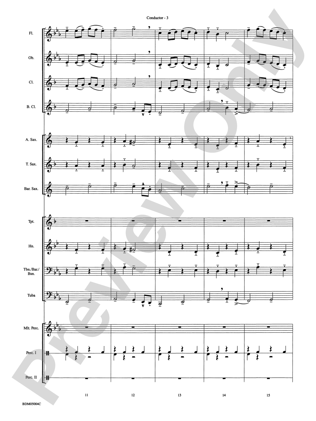 Russian Folk Dance: Concert Band Conductor Score & Parts