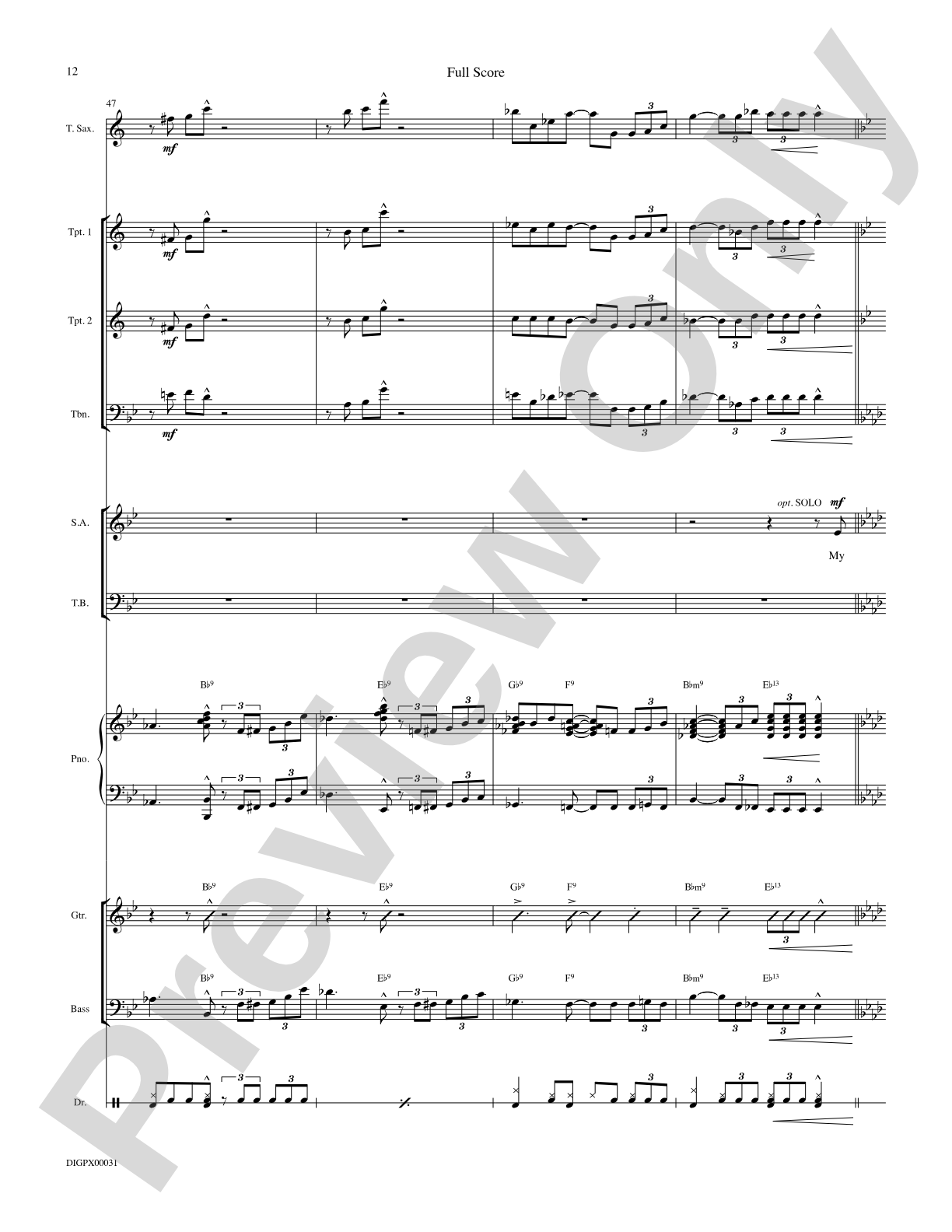 Blues Back to Back: Choral SoundPax