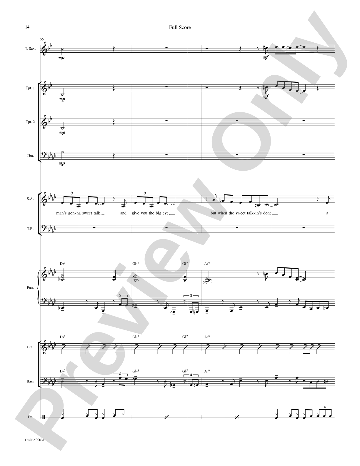 Blues Back to Back: Choral SoundPax