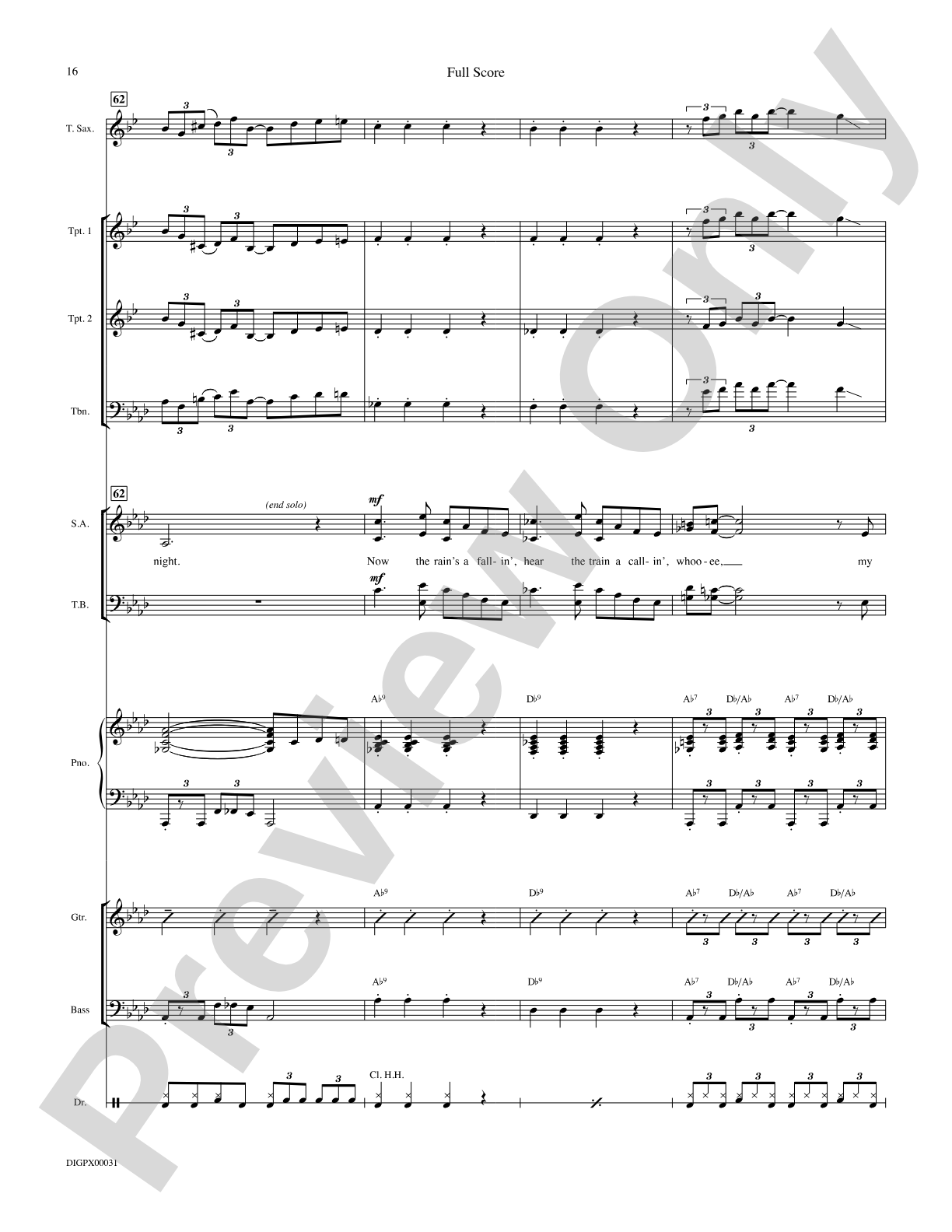 Blues Back to Back: Choral SoundPax