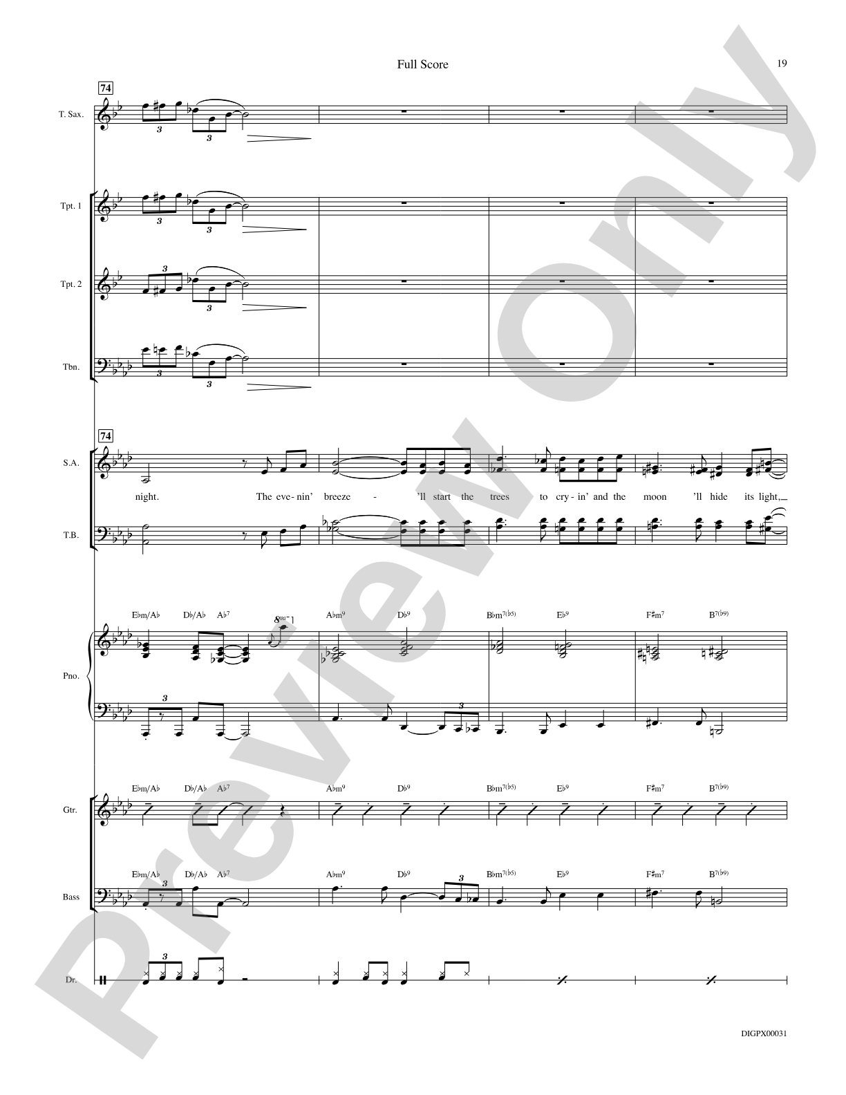 Blues Back to Back: Choral SoundPax