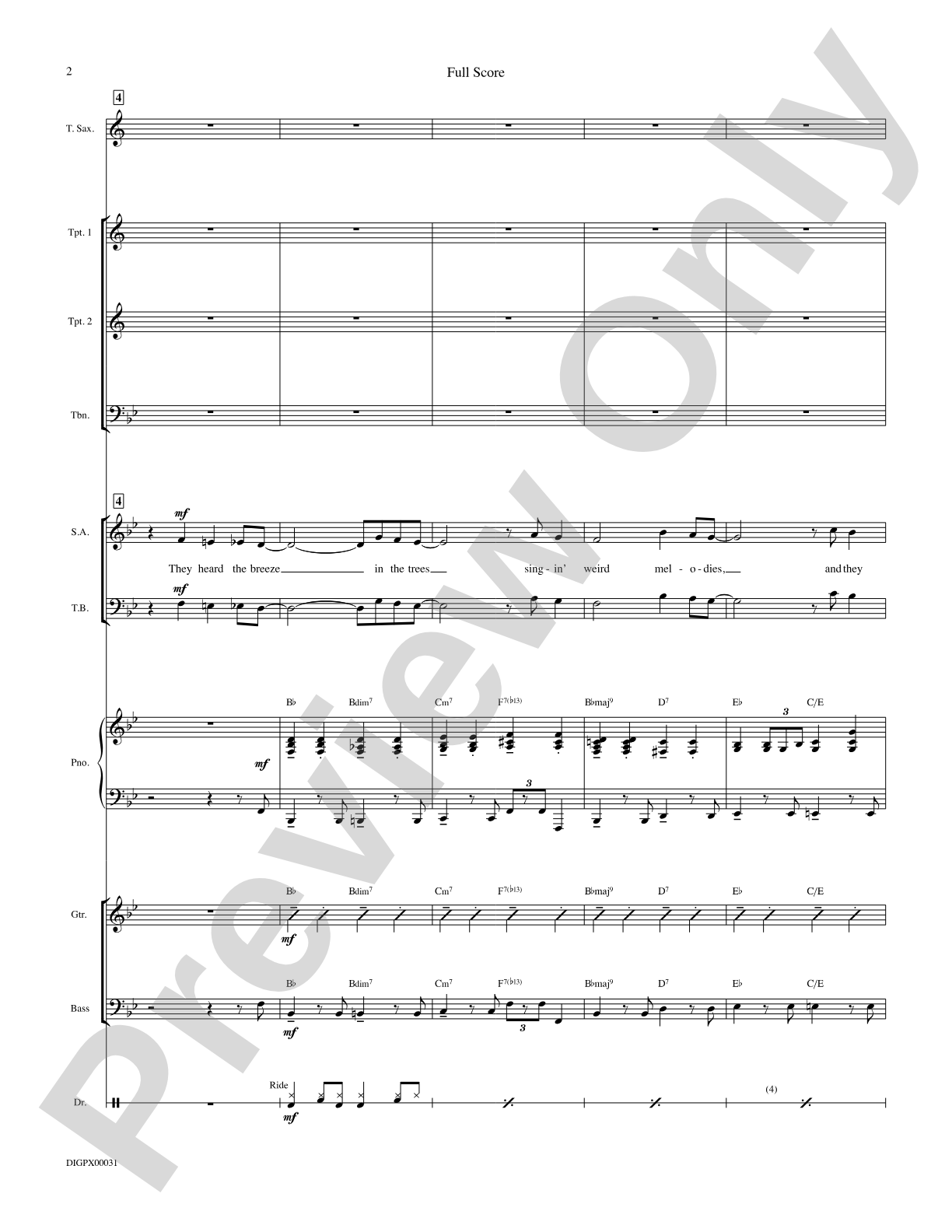 Blues Back to Back: Choral SoundPax
