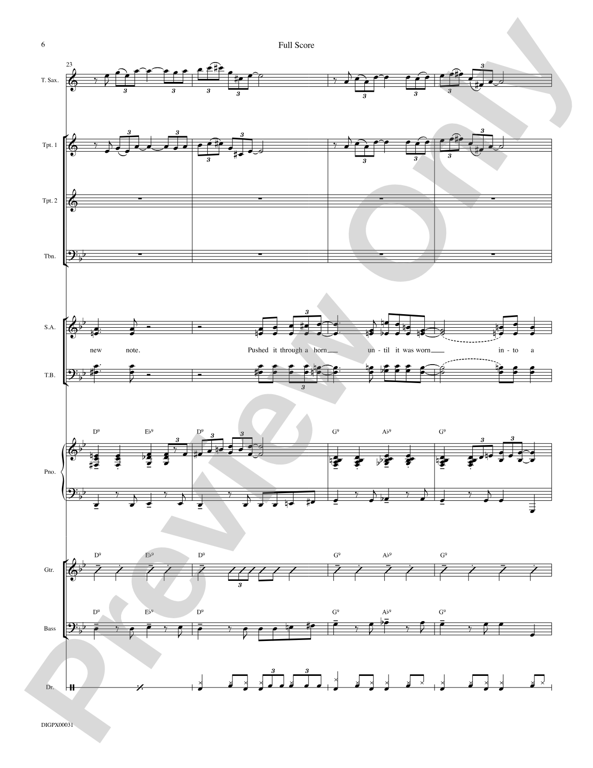 Blues Back to Back: Choral SoundPax