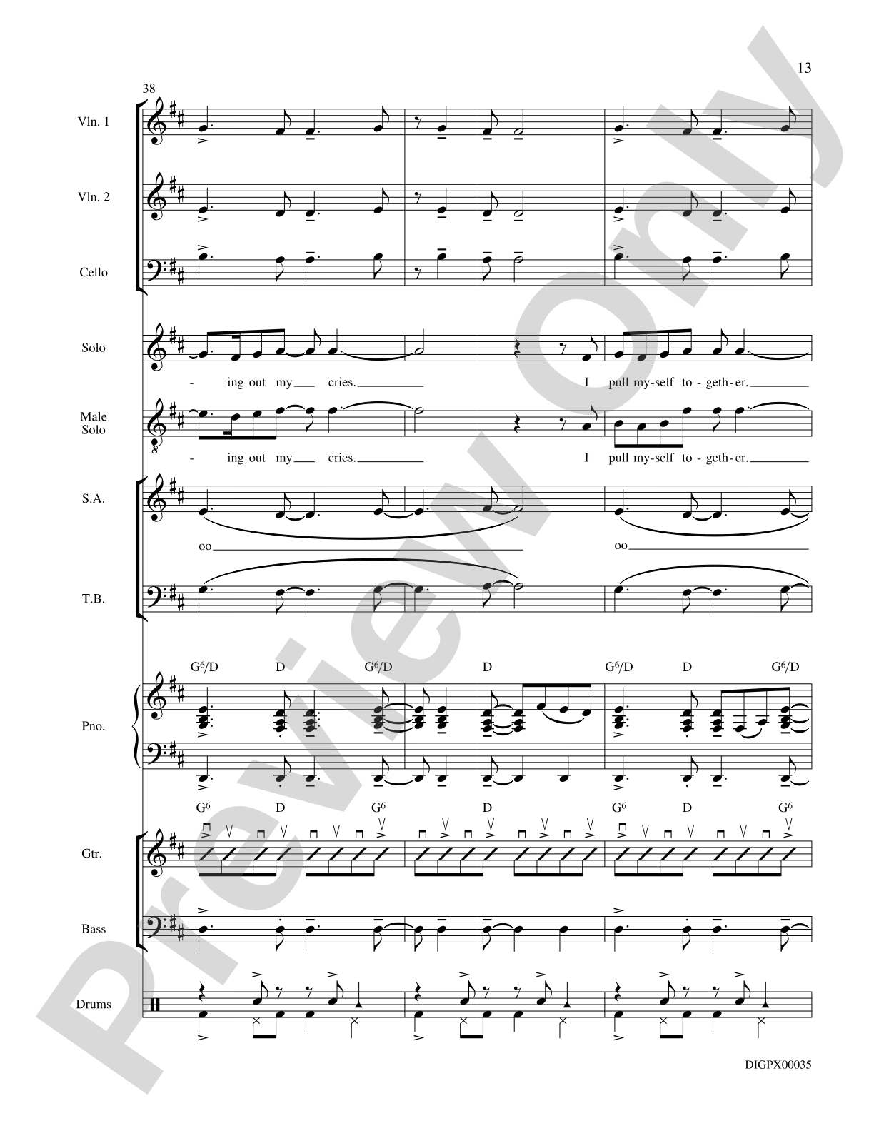 Broadway, Here I Come!: Choral SoundPax