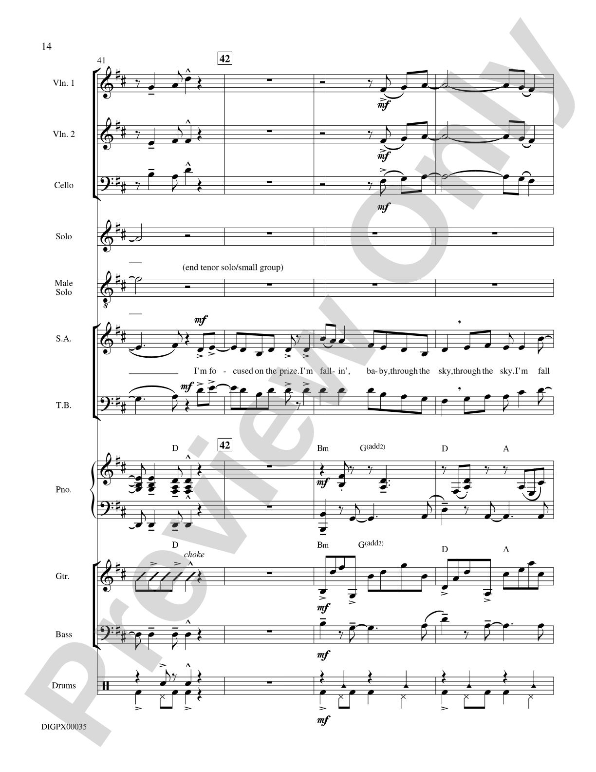 Broadway, Here I Come!: Choral SoundPax