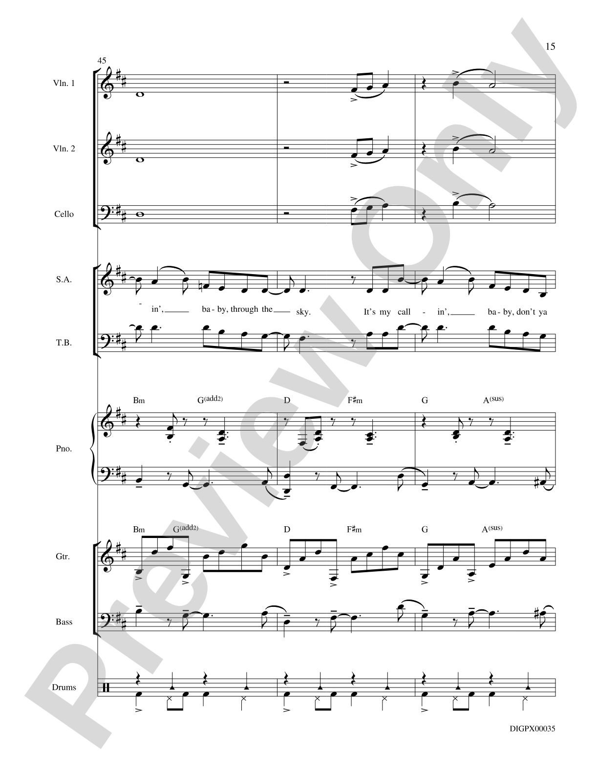 Broadway, Here I Come!: Choral SoundPax