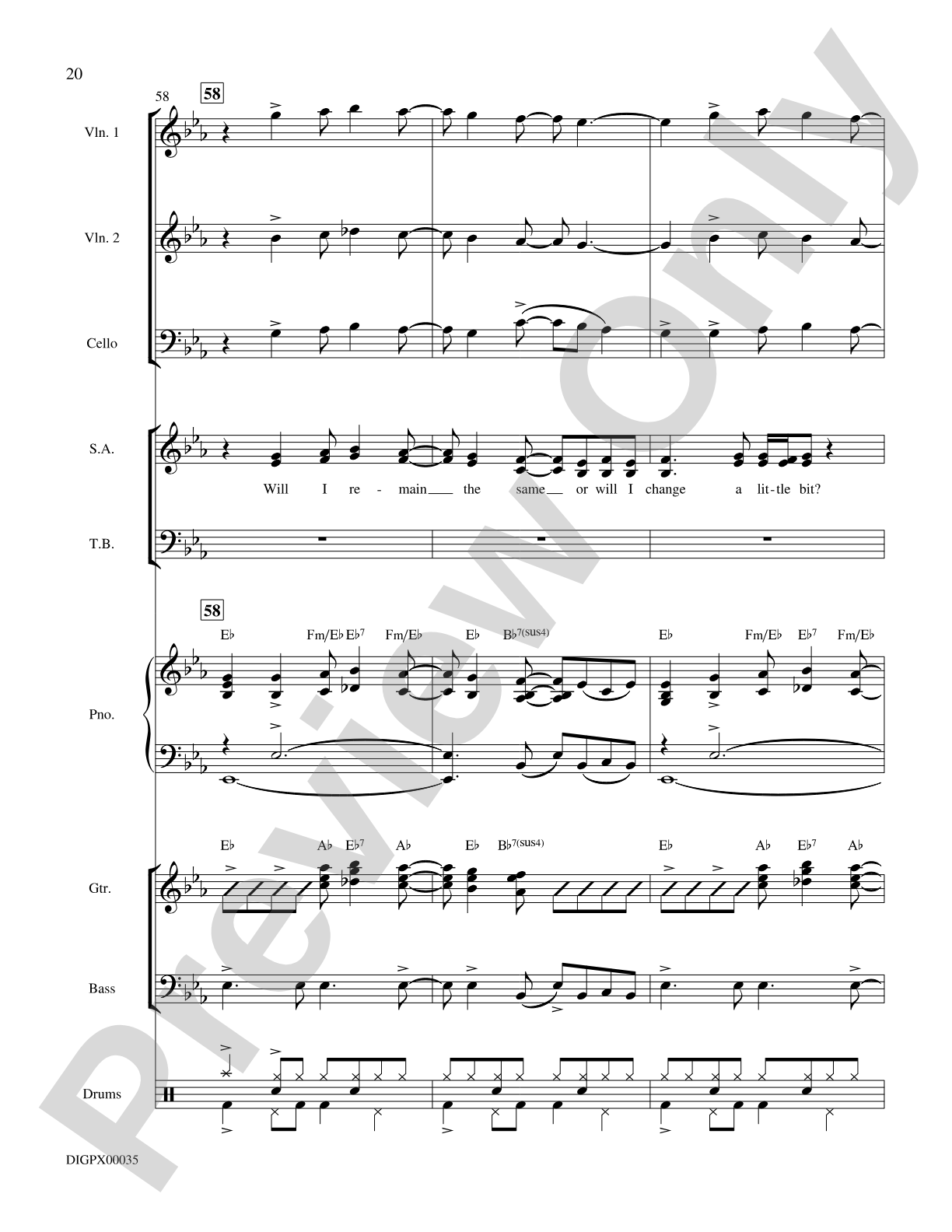Broadway, Here I Come!: Choral SoundPax