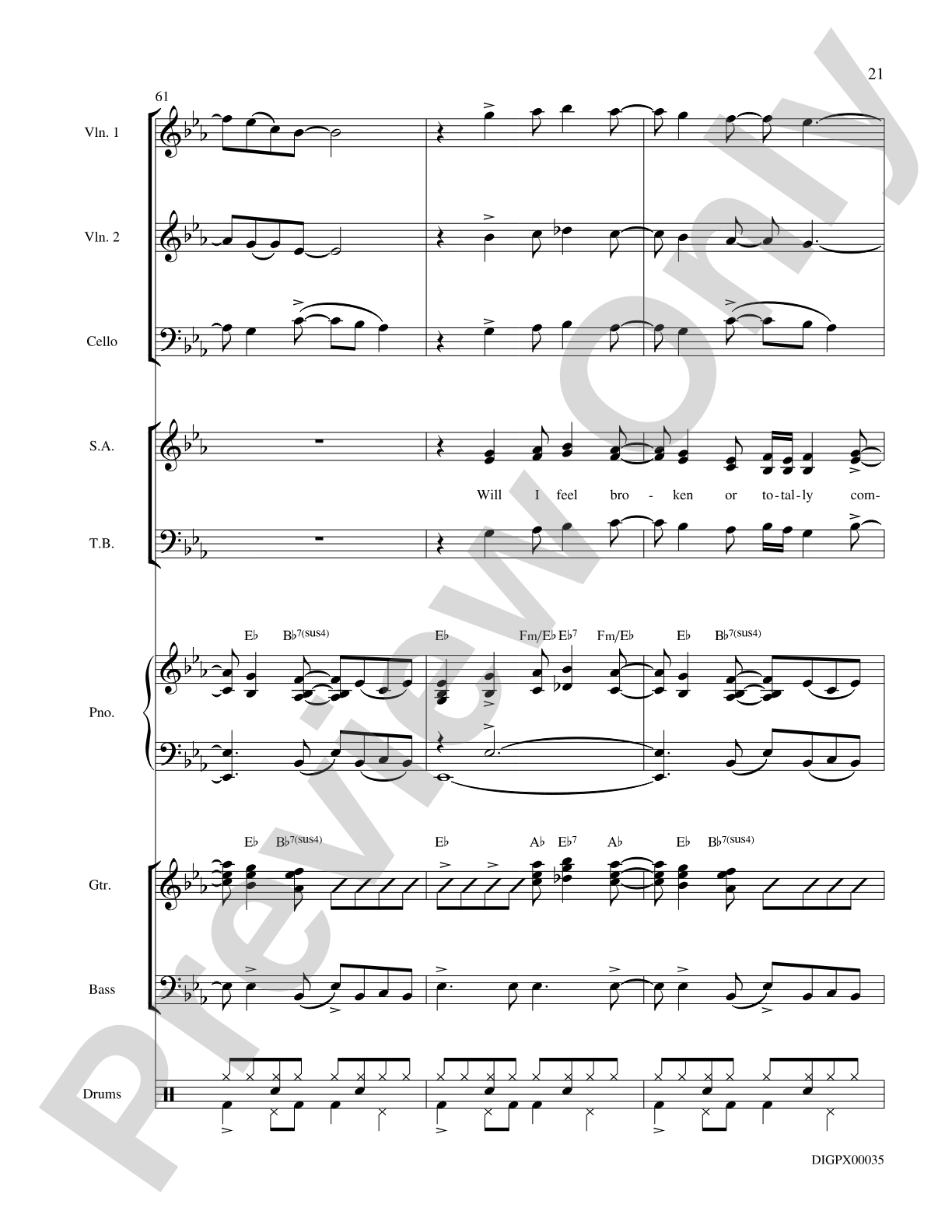 Broadway, Here I Come!: Choral SoundPax