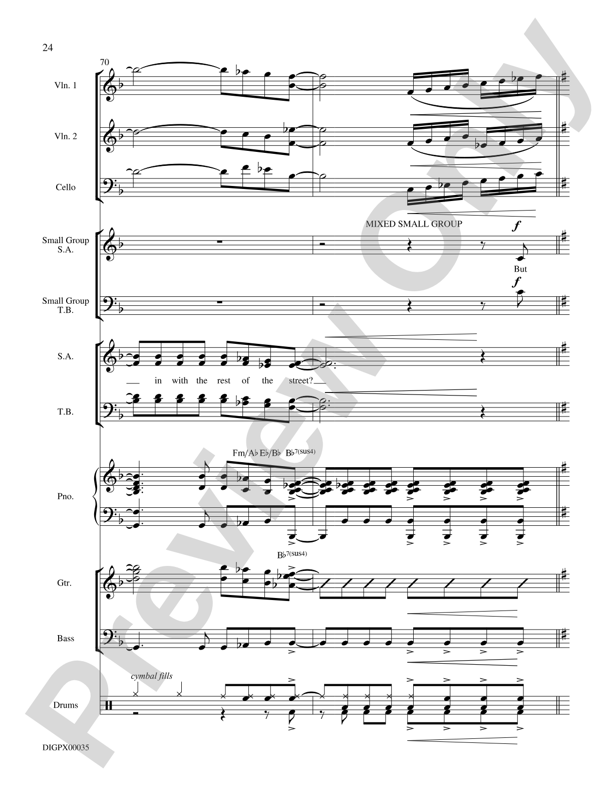 Broadway, Here I Come!: Choral SoundPax