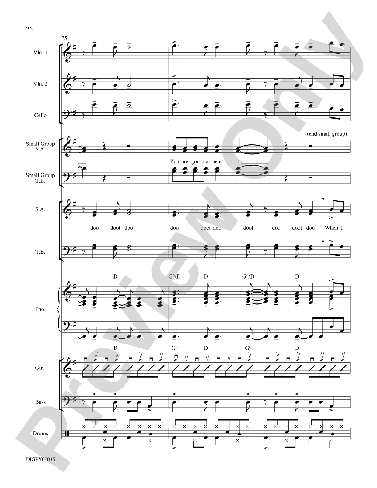 Broadway, Here I Come!: Choral SoundPax