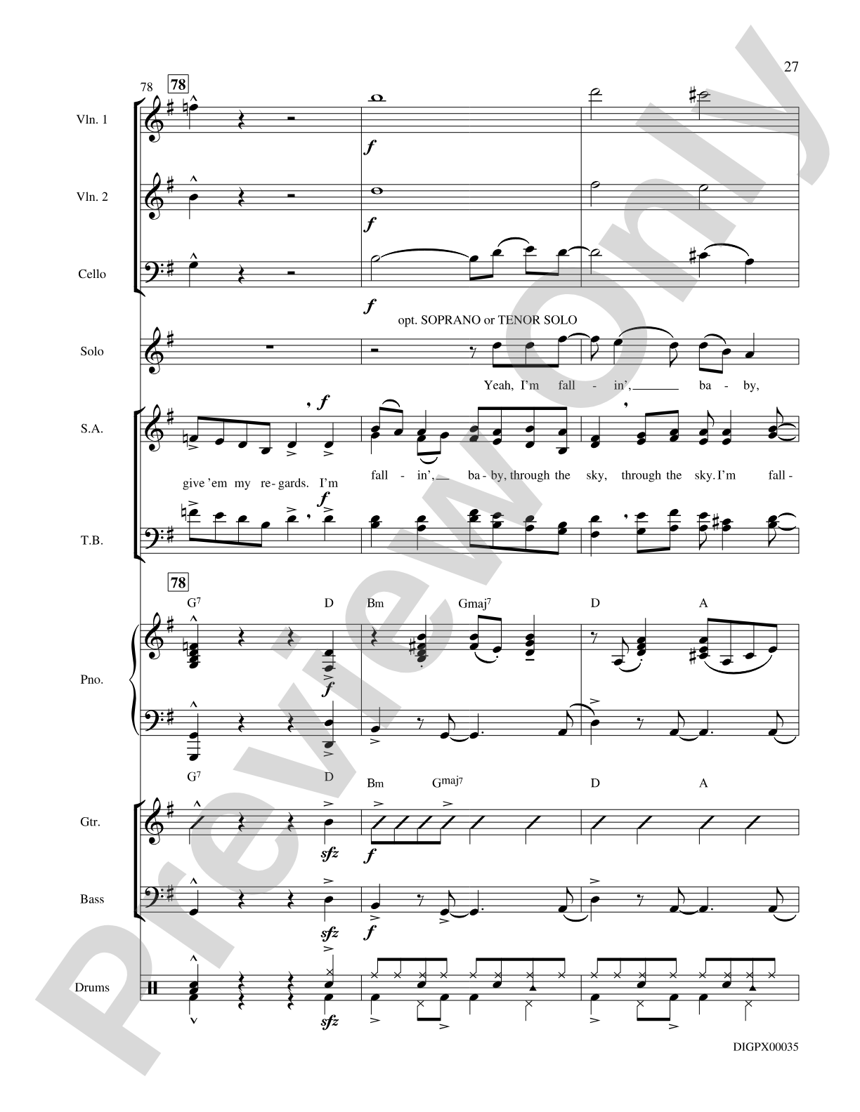 Broadway, Here I Come!: Choral SoundPax