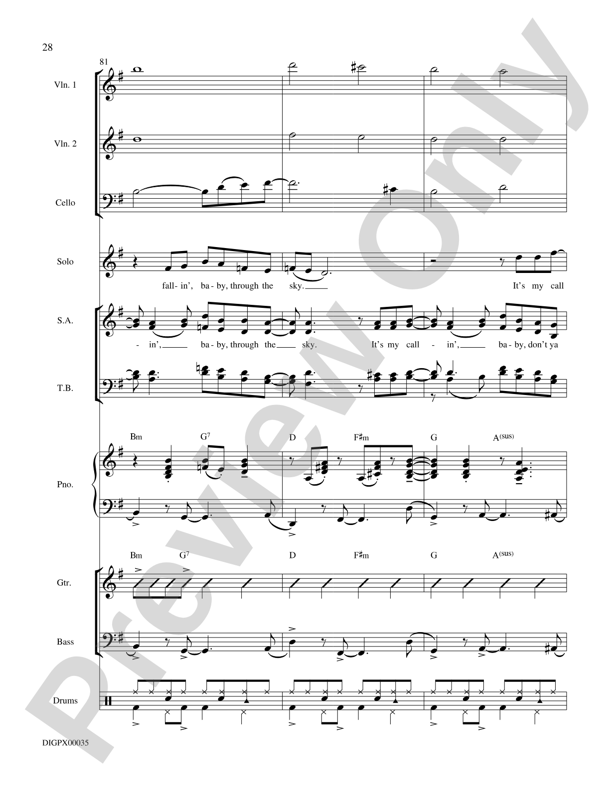 Broadway, Here I Come!: Choral SoundPax