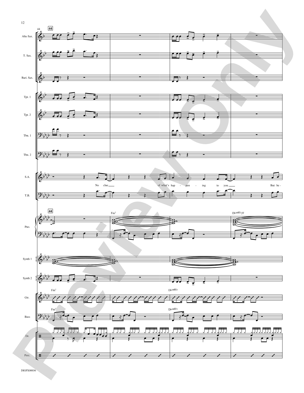 Rhythm Is Gonna Get You: Choral SoundPax