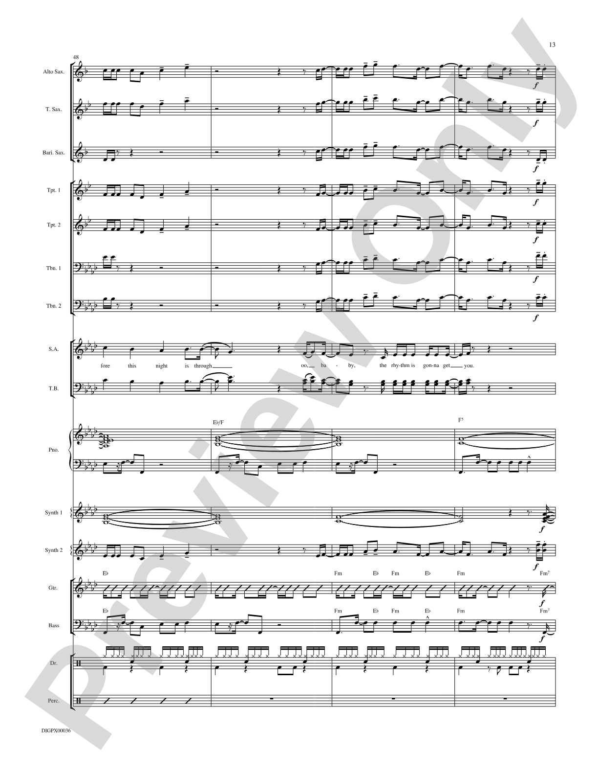 Rhythm Is Gonna Get You: Choral SoundPax