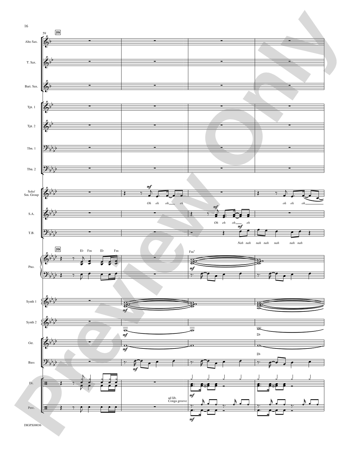 Rhythm Is Gonna Get You: Choral SoundPax