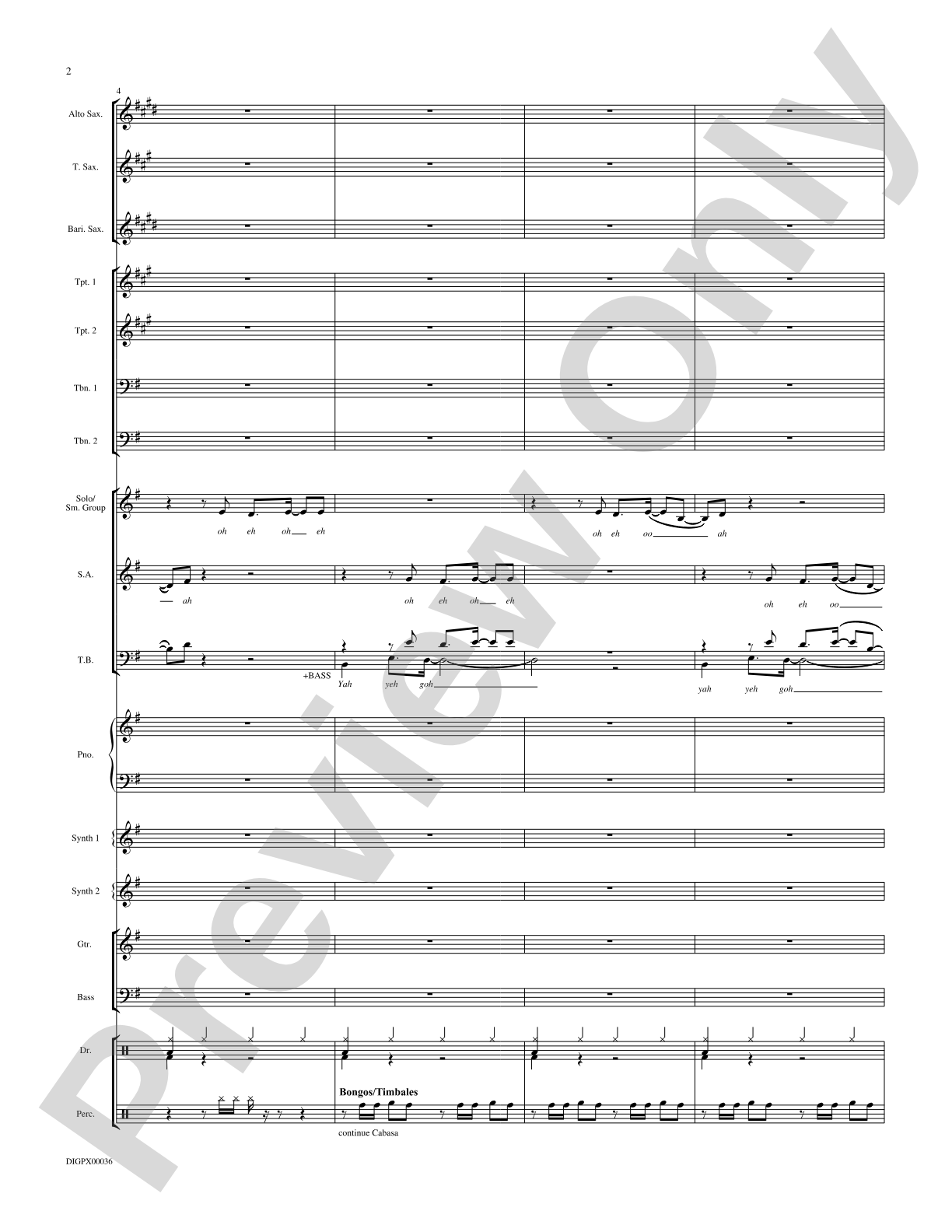 Rhythm Is Gonna Get You: Choral SoundPax