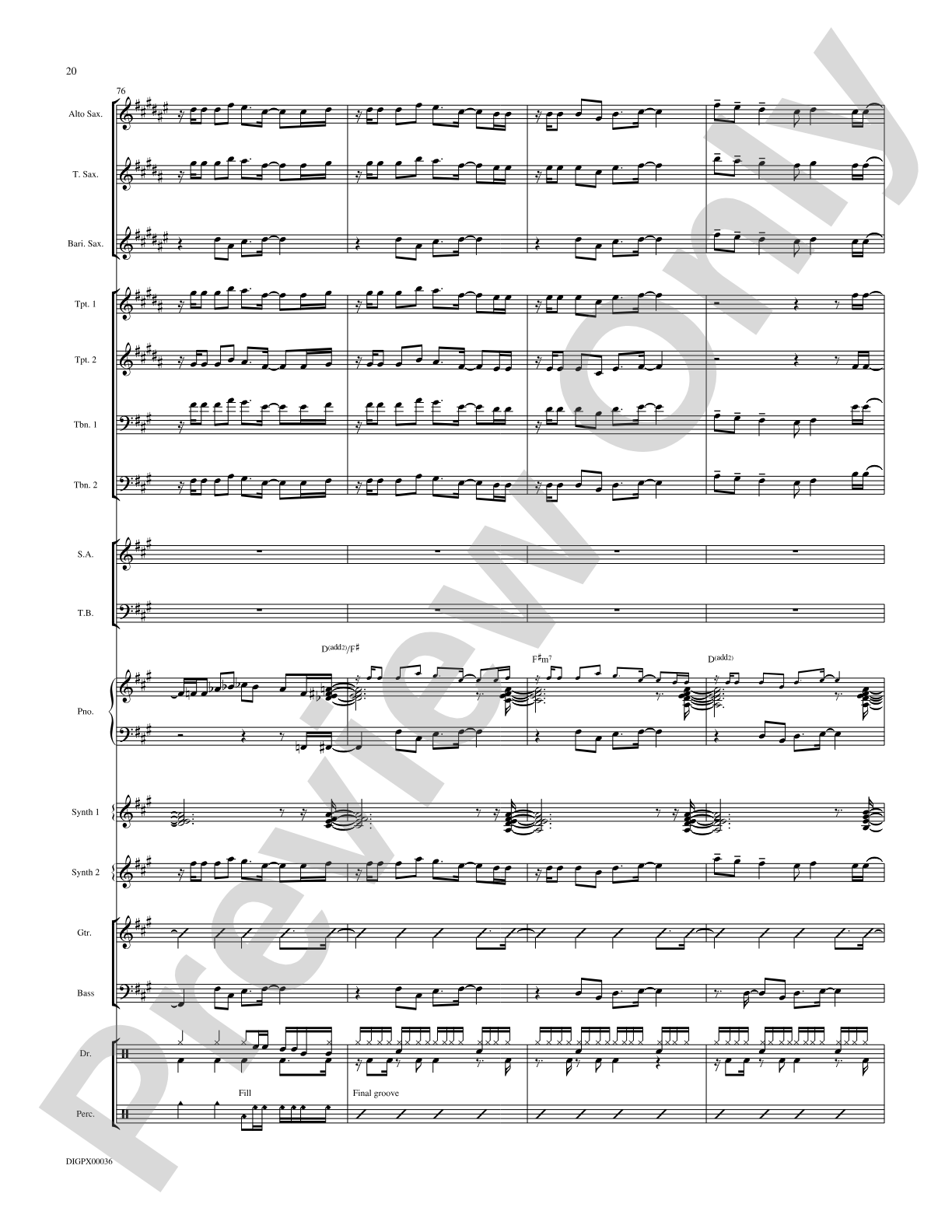 Rhythm Is Gonna Get You: Choral SoundPax