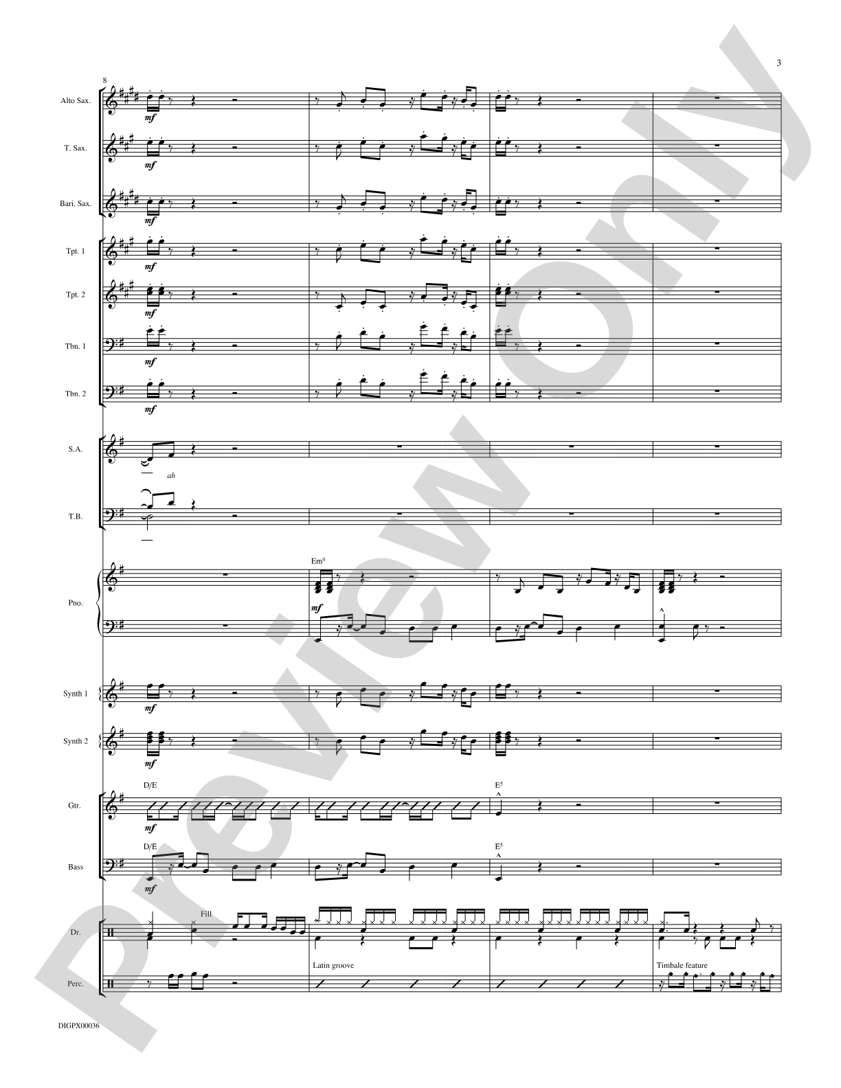 Rhythm Is Gonna Get You: Choral SoundPax